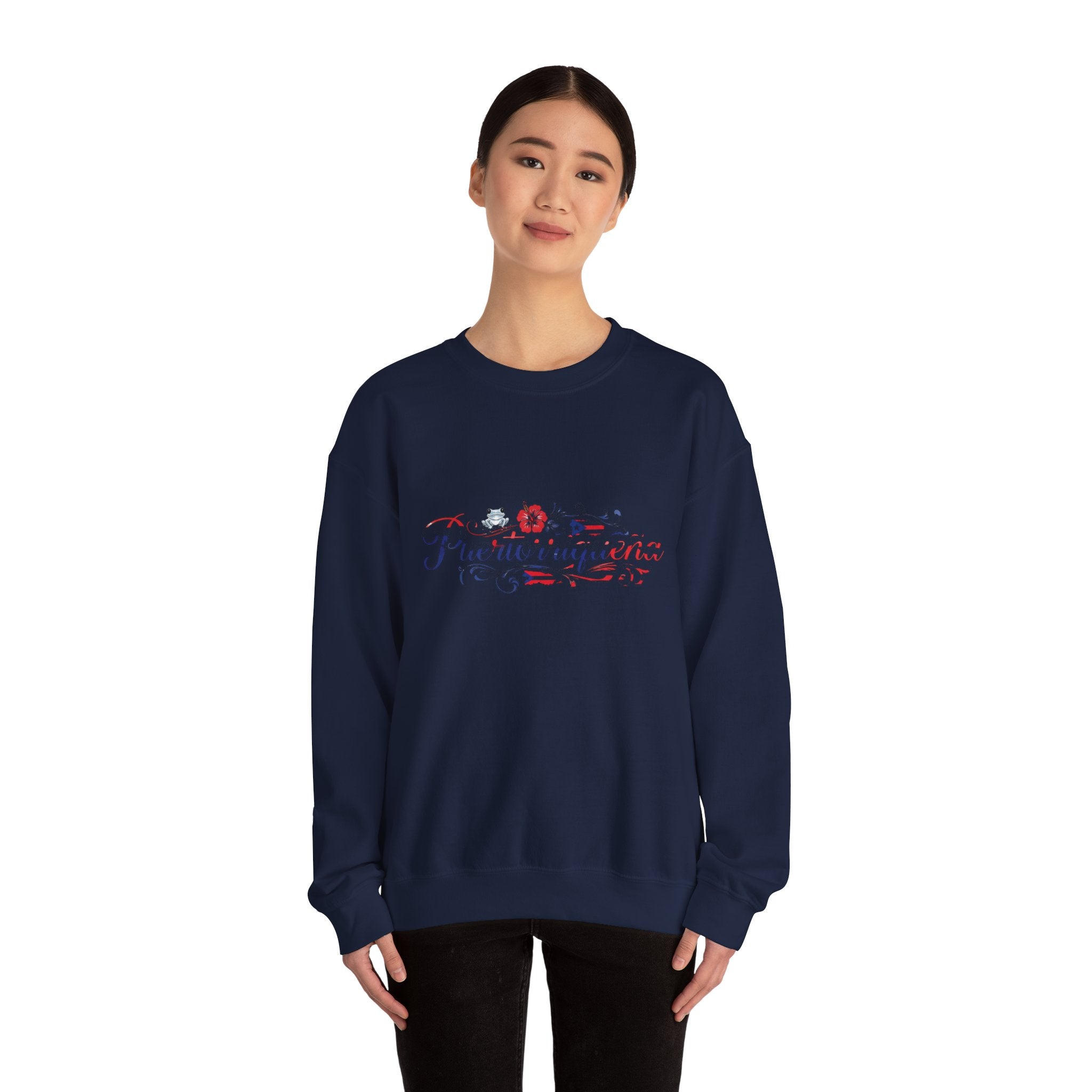 Floral ‘Muerto’ Unisex Crewneck Sweatshirt, Cozy Gift, Casual Wear, Layering Essential, Trendy Streetwear