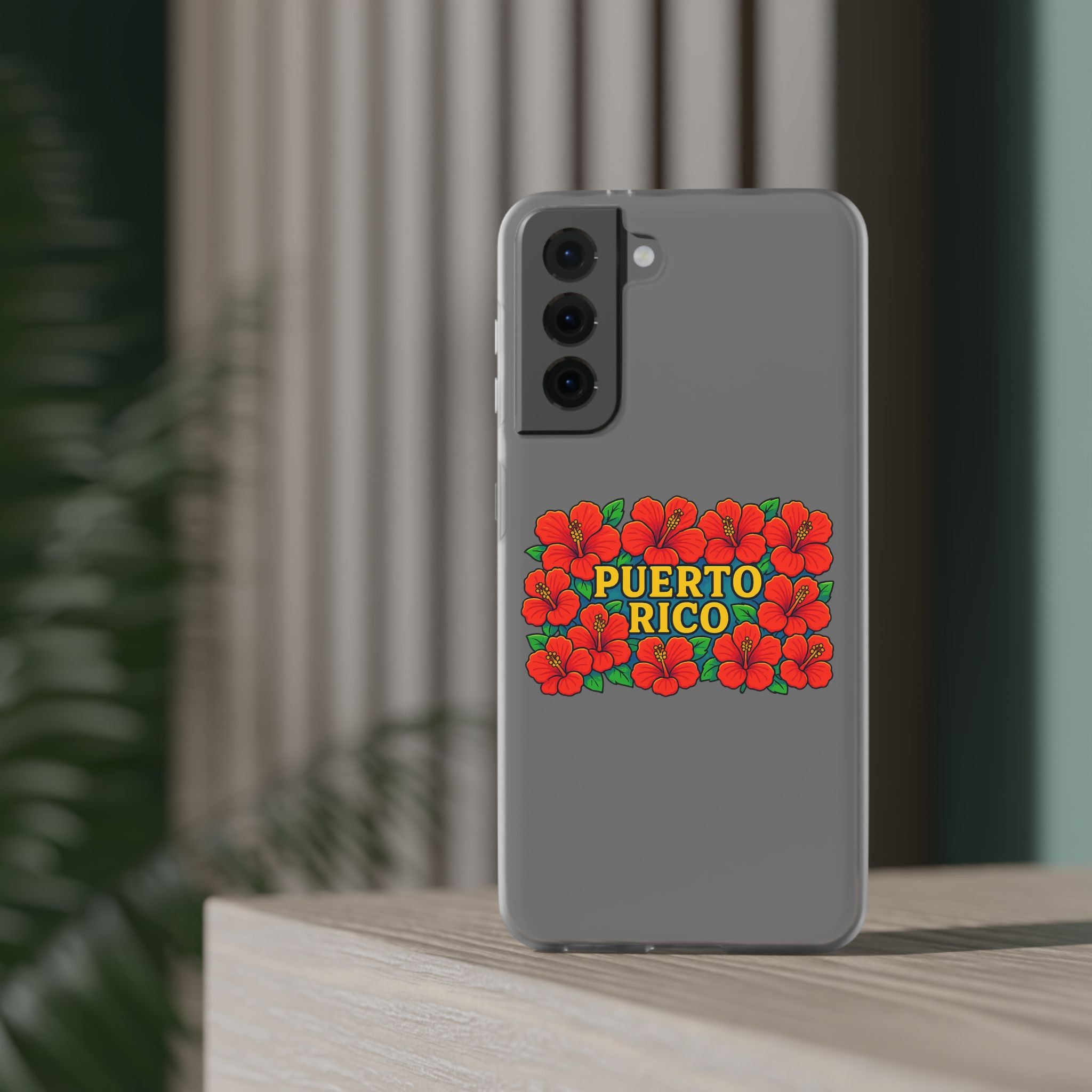 Vibrant Puerto Rico Flexi Case for iPhone | Colorful Floral Phone Cover | Tropical Gift for Travelers | Summer Vibe Case | Custom [...]