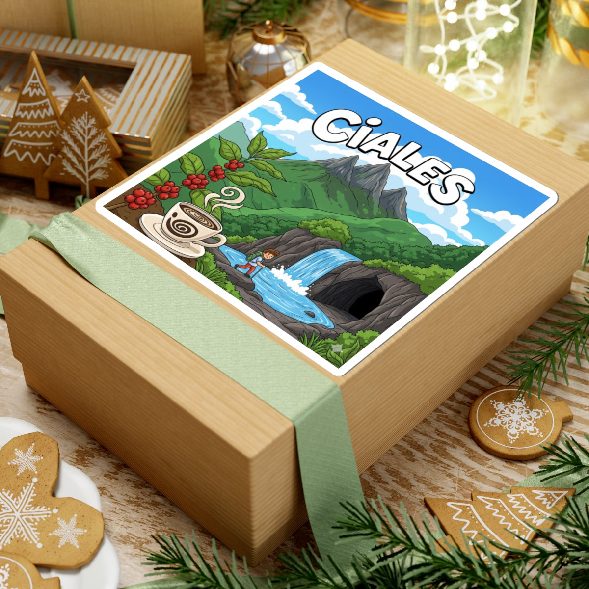 Ciales Kiss-Cut Stickers