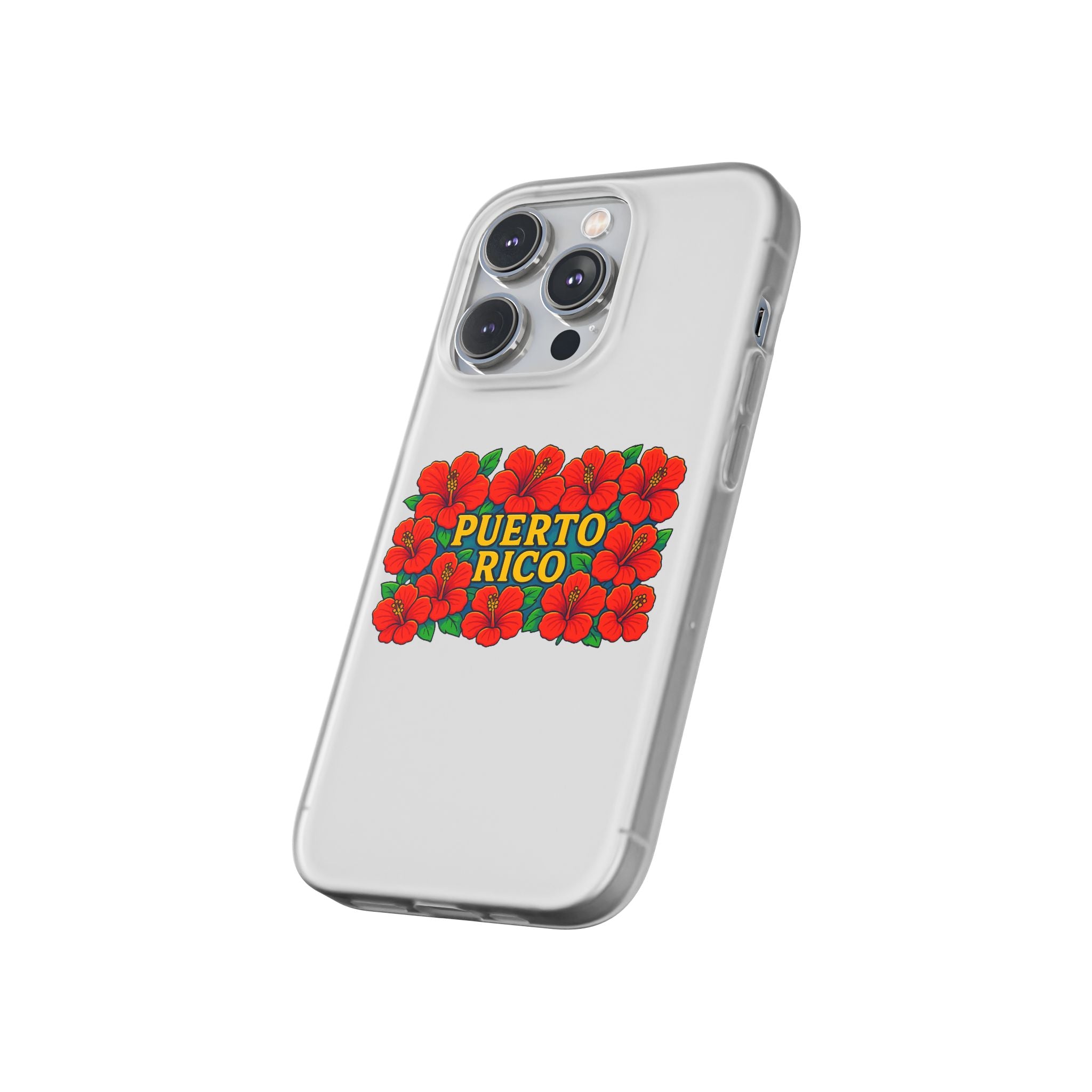 Vibrant Puerto Rico Flexi Case for iPhone | Colorful Floral Phone Cover | Tropical Gift for Travelers | Summer Vibe Case | Custom [...]