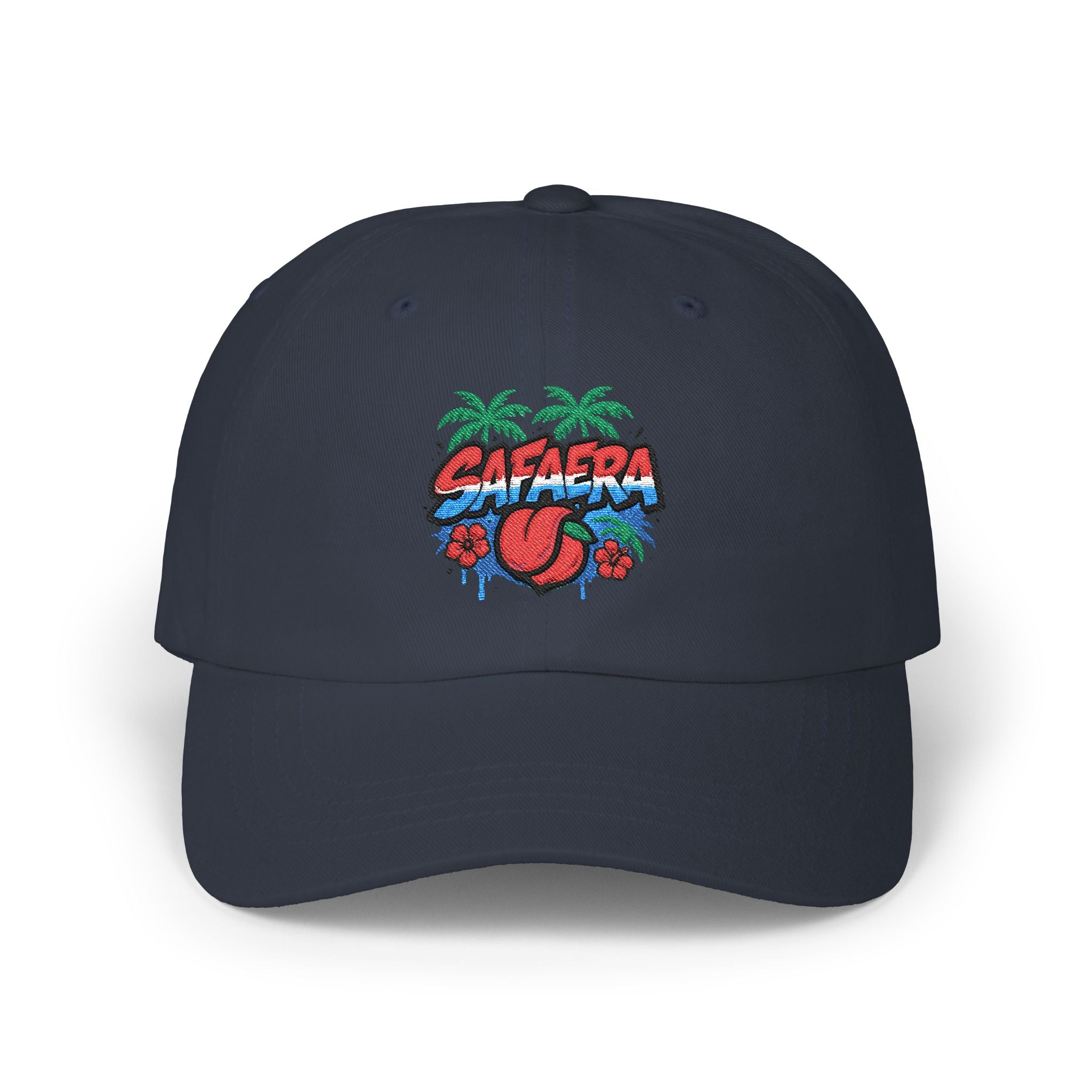 Tropical Vibes Dad Cap - Casual Summer Hat, Perfect Gift for Dads, Outdoor Activities, Beach Days, Vacation Must-Have, Adjustable Style