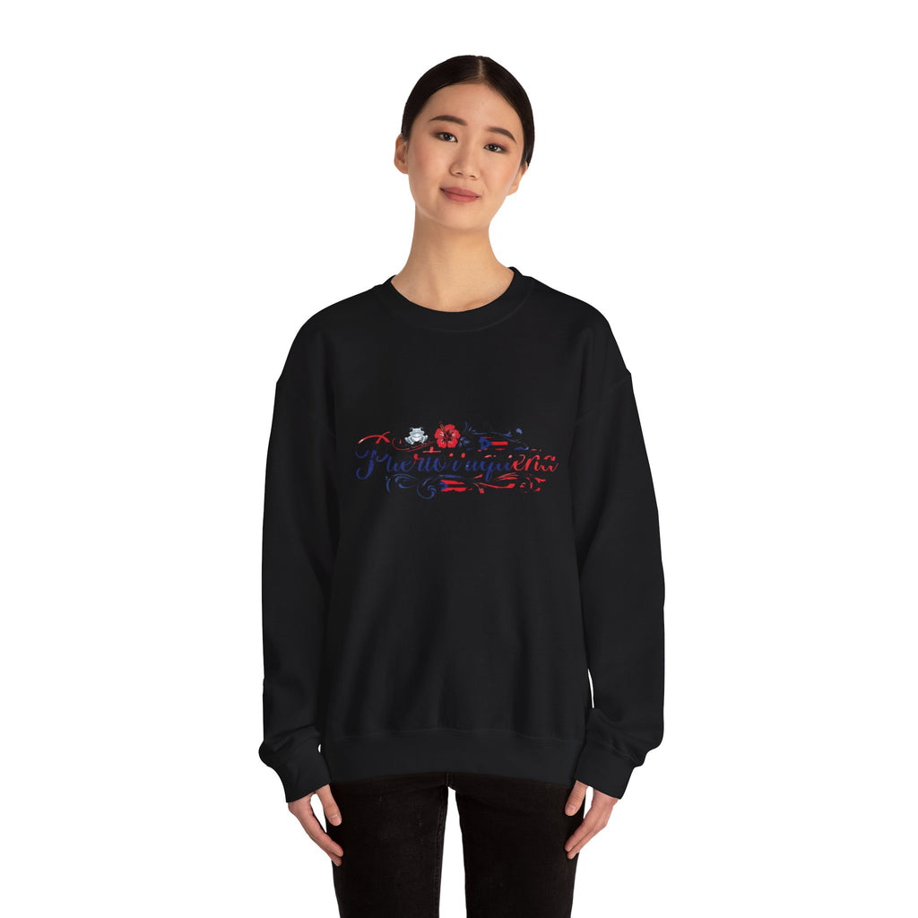 Floral ‘Muerto’ Unisex Crewneck Sweatshirt, Cozy Gift, Casual Wear, Layering Essential, Trendy Streetwear
