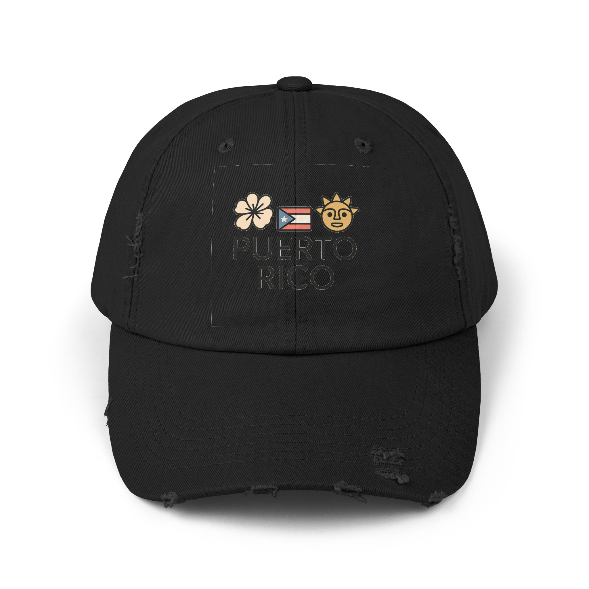 Puerto Rico Distressed Cap