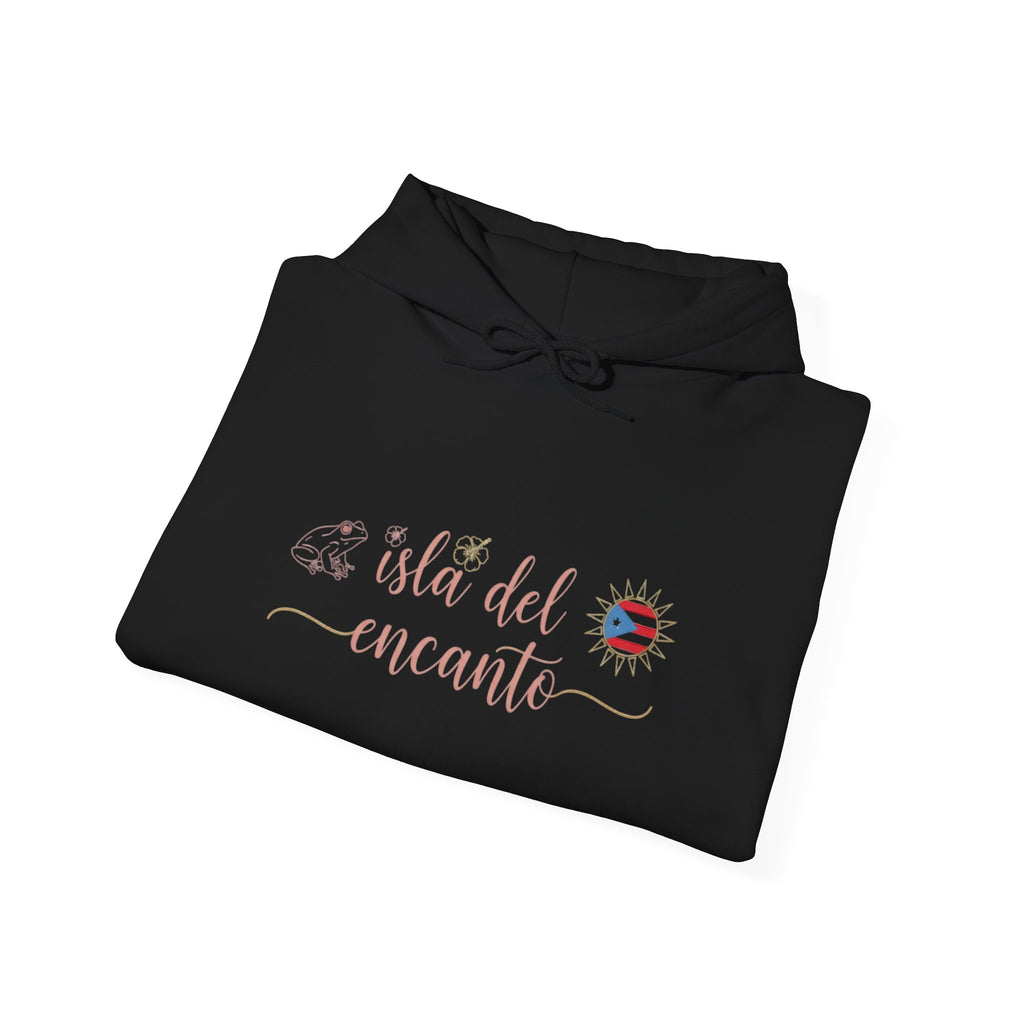 Isla del Encanto Paradise Hoodie - Comfortable Unisex Sweatshirt with 'Isla del Encanto' Design, Gift for Travelers, Cozy for Everyday Wear, [...]