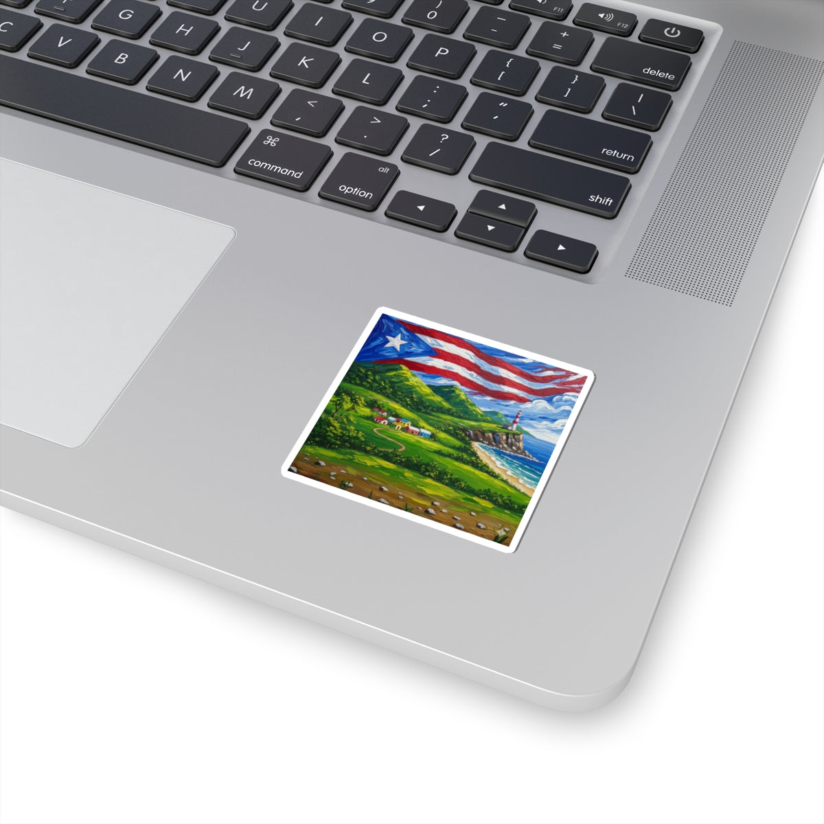 Puerto Rico Kiss-Cut Stickers