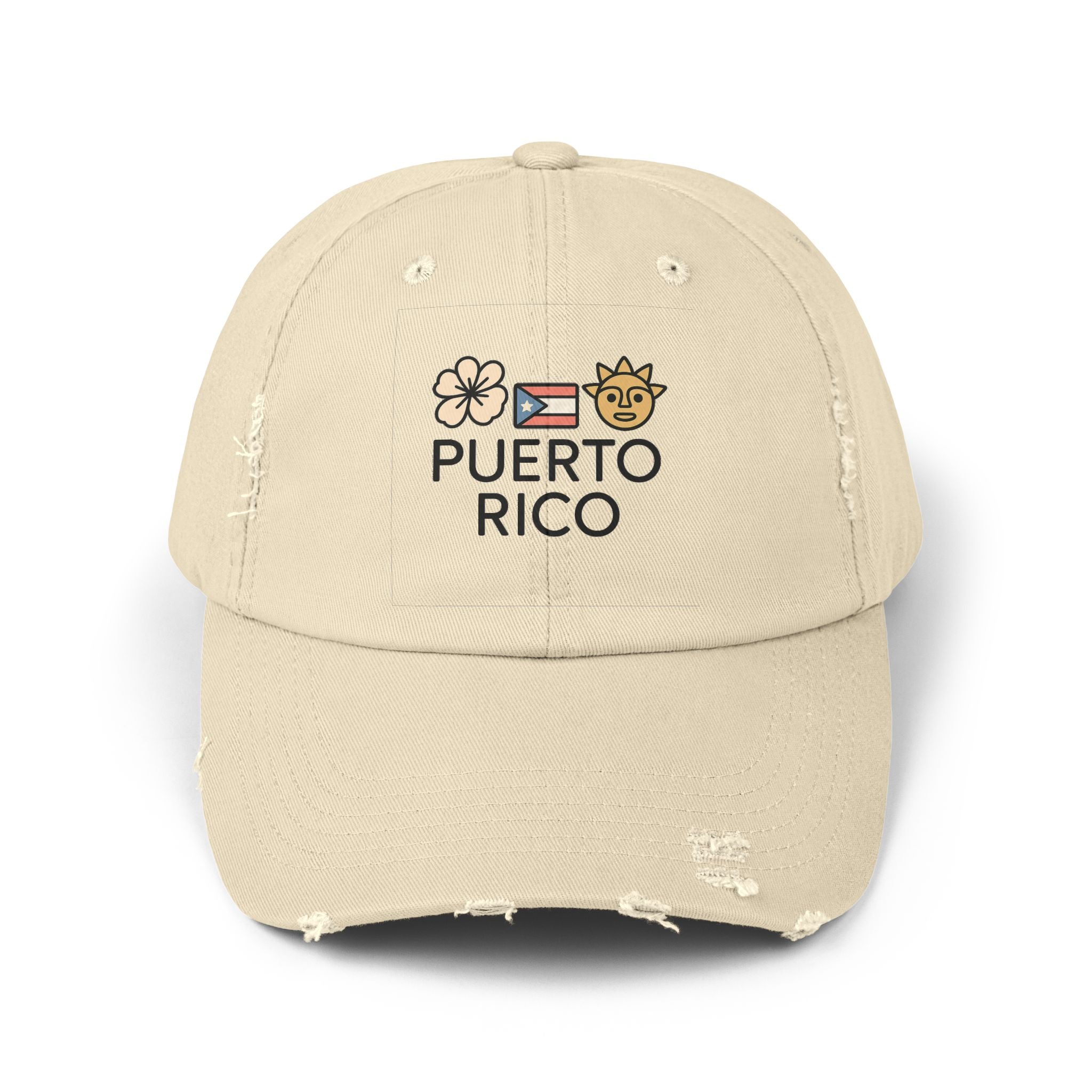 Puerto Rico Distressed Cap