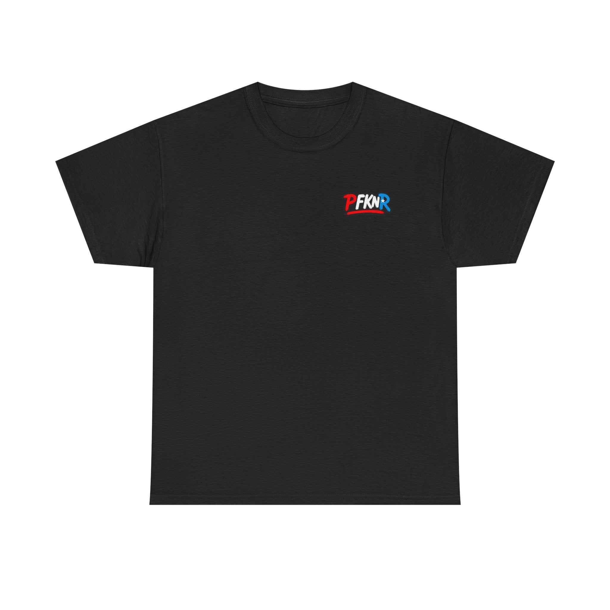 Unisex Heavy Cotton Tee - PFKNR Small Logo Shirt, Casual Wear, Gift for Him/Her, Streetwear, Everyday Style, Comfortable Tee
