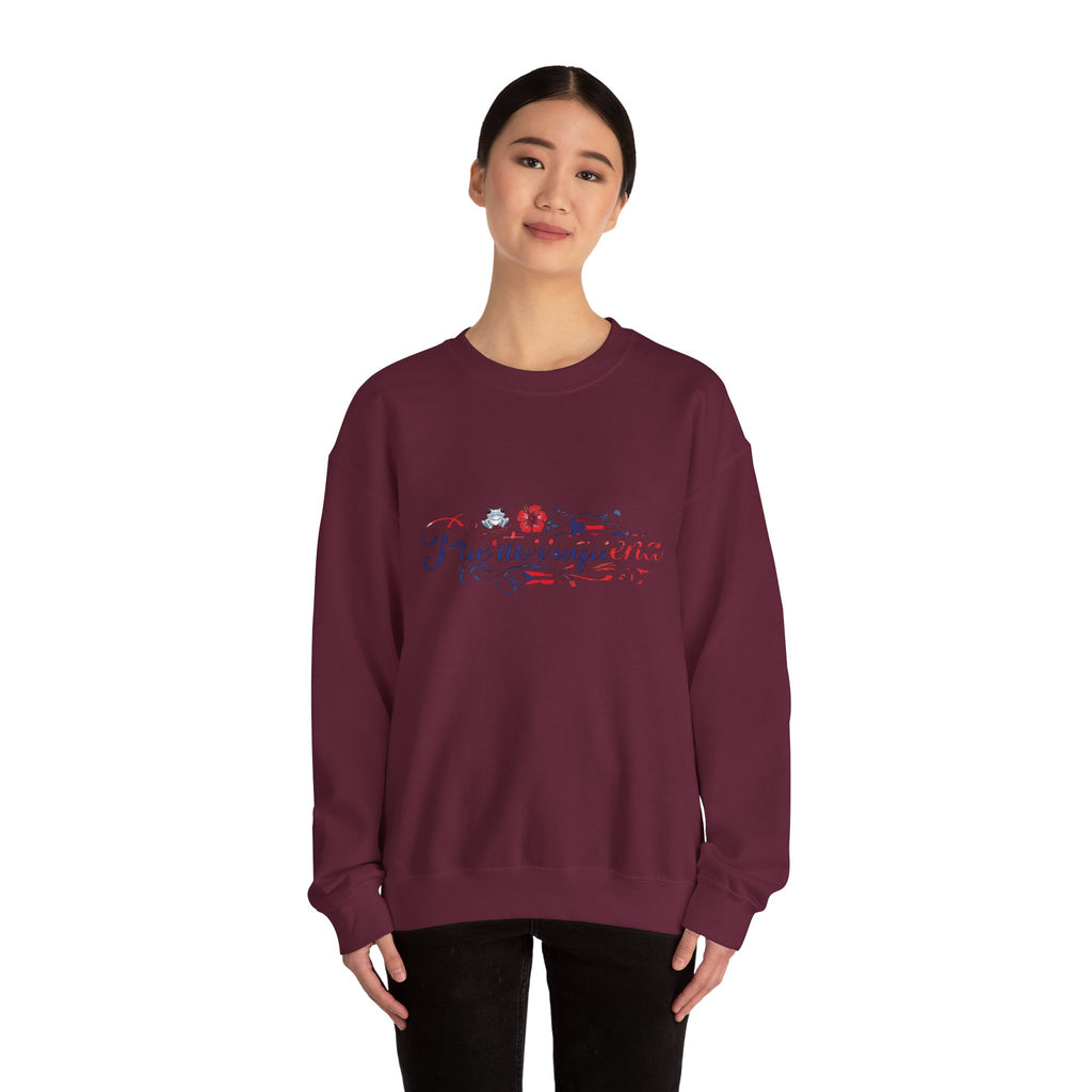 Floral ‘Muerto’ Unisex Crewneck Sweatshirt, Cozy Gift, Casual Wear, Layering Essential, Trendy Streetwear