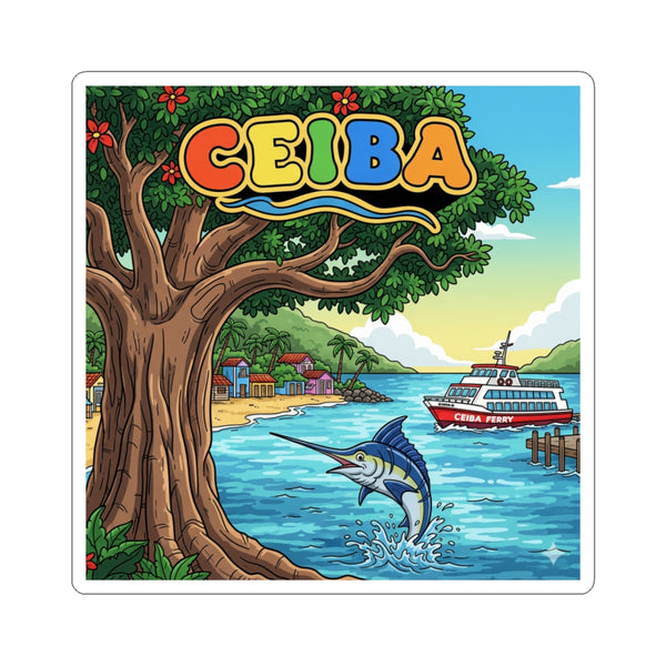 Ceiba Kiss-Cut Stickers