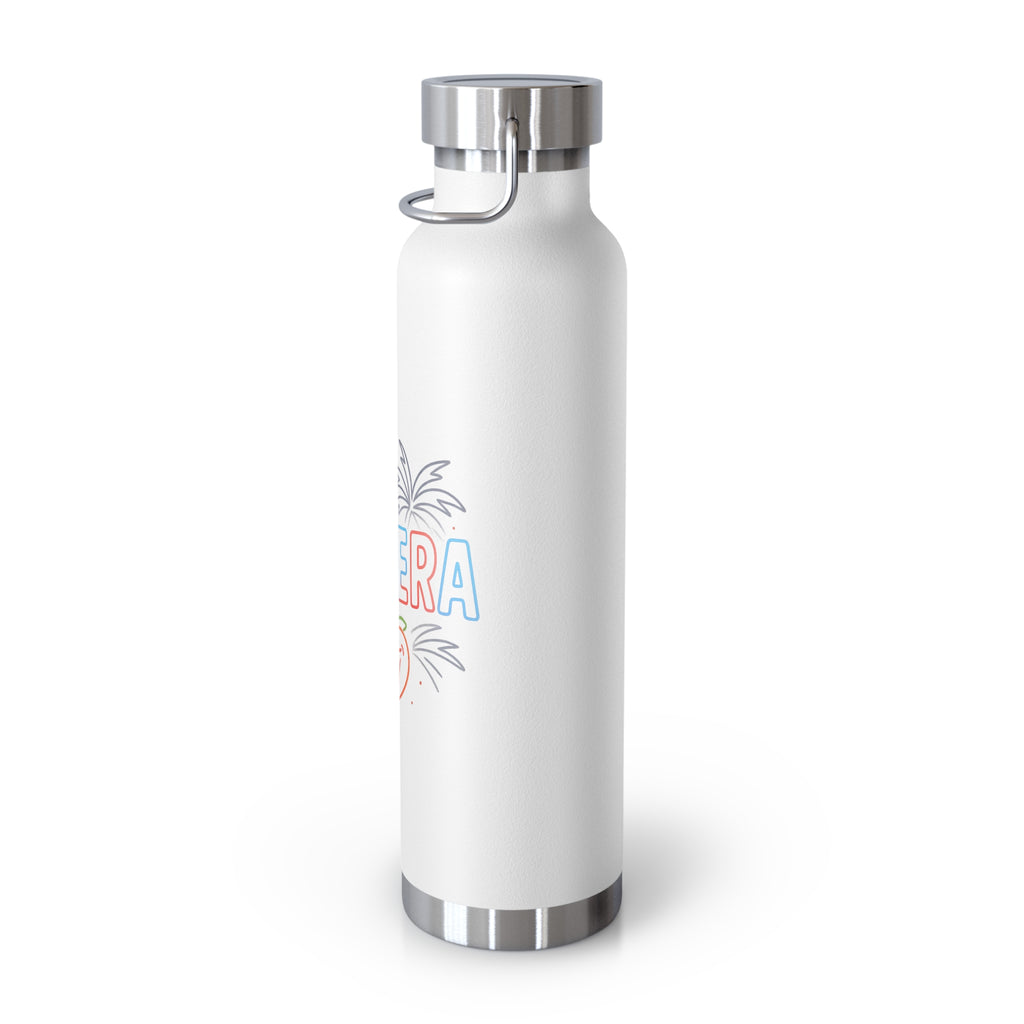 Safaera Insulated Water Bottle, 22oz, Tropical Vibe, Eco-Friendly Gift, Beach Day Essential, Summer Adventures, Hydration On-The-Go