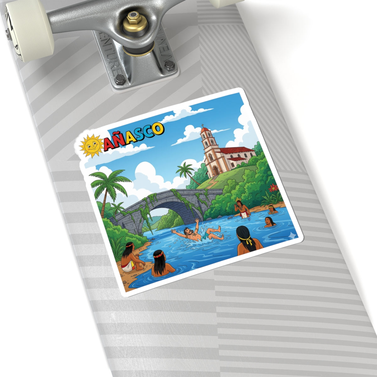 Añasco Kiss-Cut Stickers