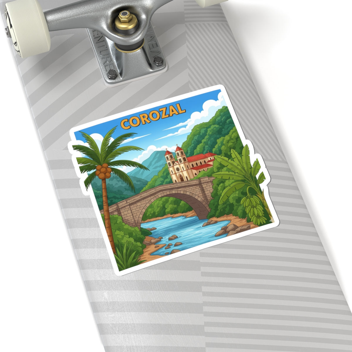 Corozal Kiss-Cut Stickers