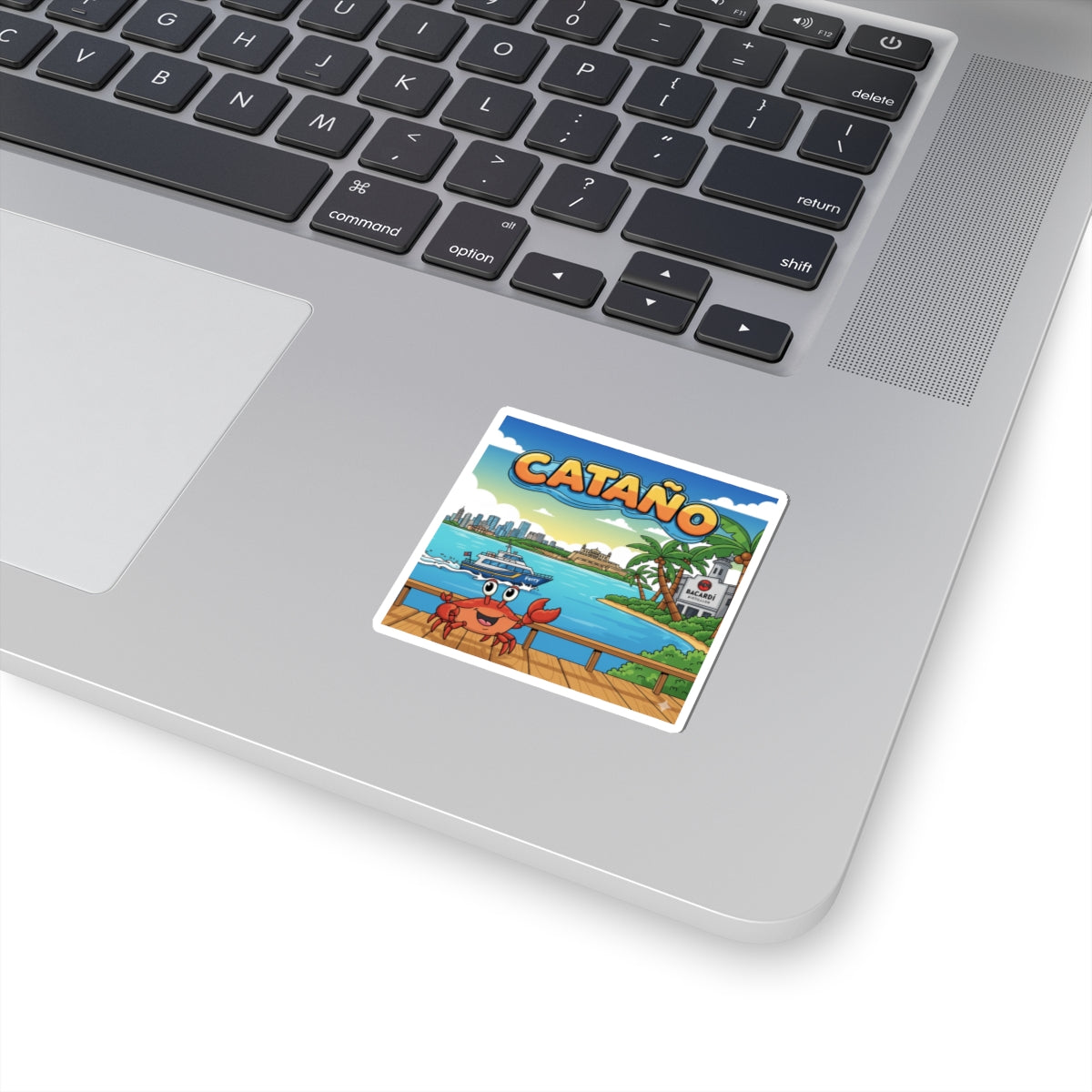 Cataño Crab Kiss-Cut Stickers