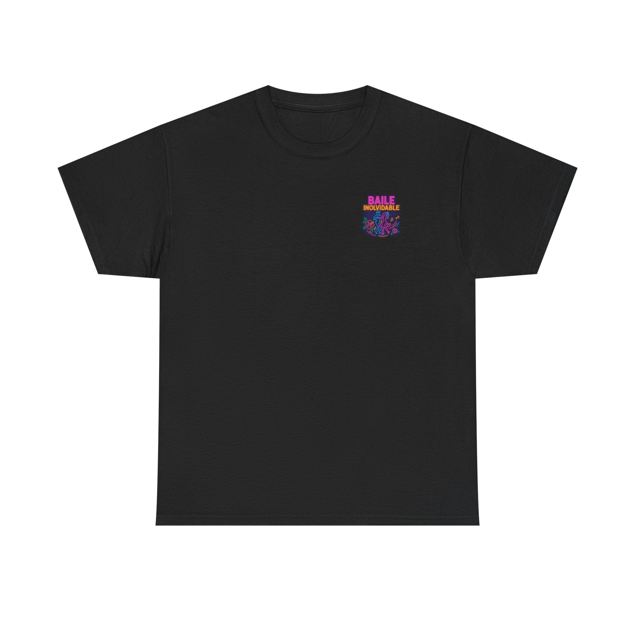 Unisex Heavy Cotton Tee - Colorful 'Baile Inolvidable' T-Shirt
