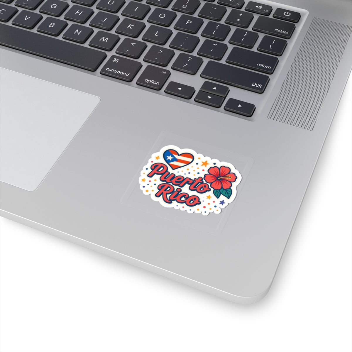 Colorful Puerto Rico Kiss-Cut Stickers