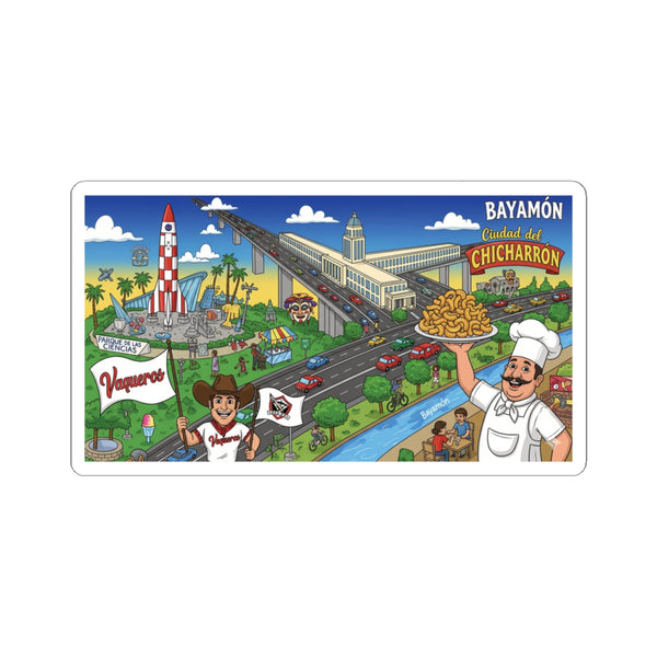 Bayamón Kiss-Cut Stickers