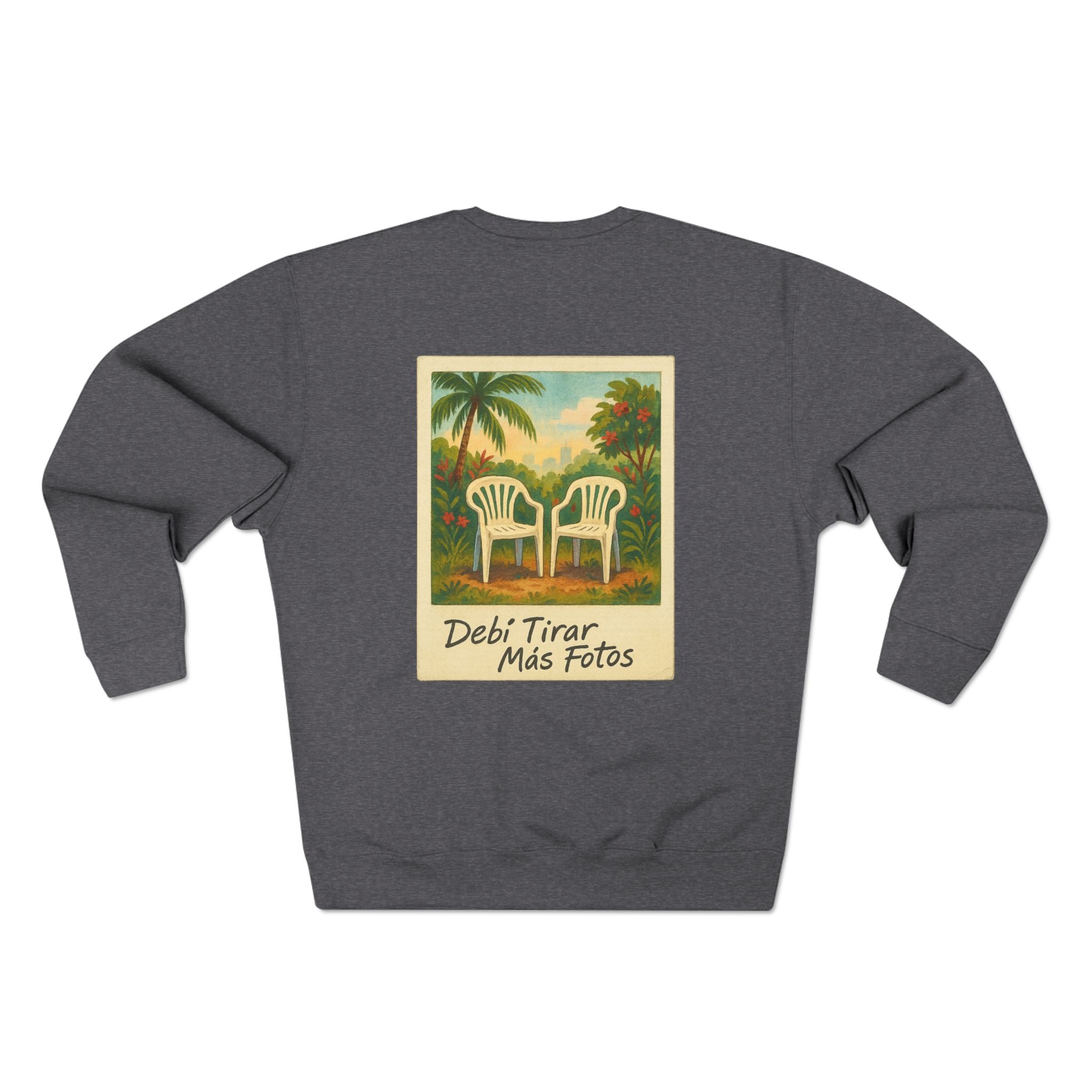 Cozy Vintage-Inspired Crewneck Sweatshirt, Casual Wear, Gift for Friends, Summer Vibes, Relaxed Style, Outdoor Gatherings, Photography [...]