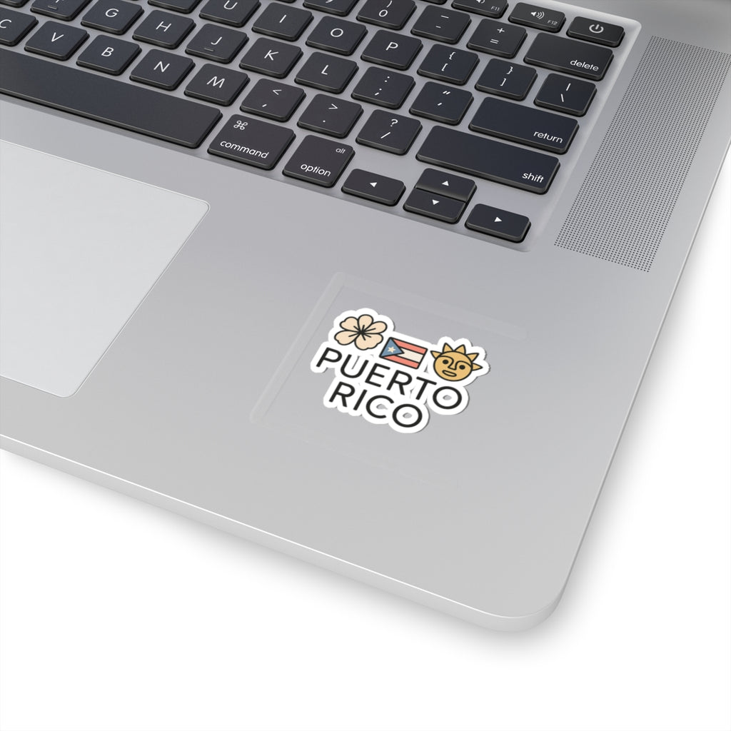 Puerto Rico Kiss-Cut Stickers