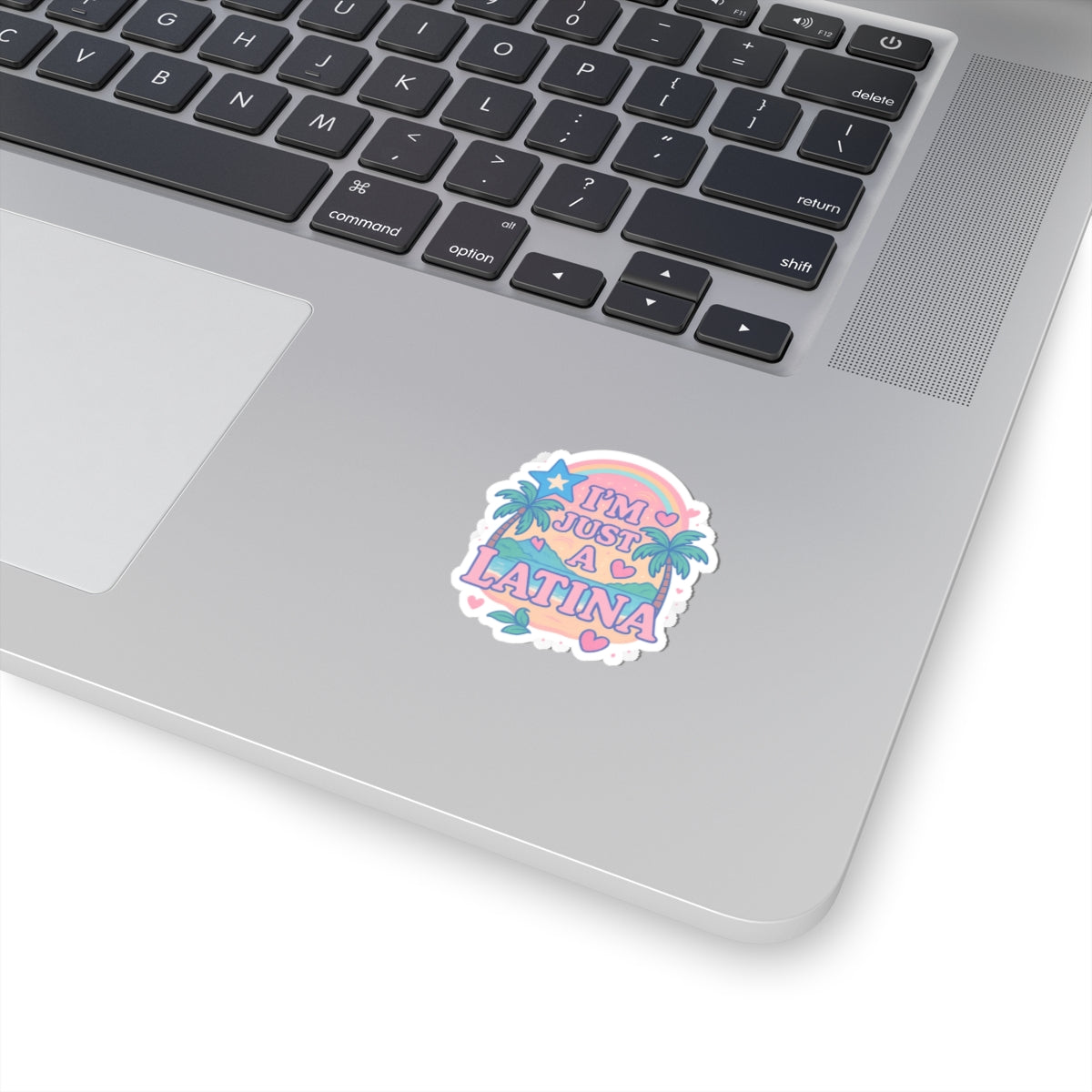 Vibrant Latina Kiss-Cut Stickers | Cute Tropical Aesthetic, Laptop Decals, Party Decor, Gift for Her, Fun Bedroom Decor