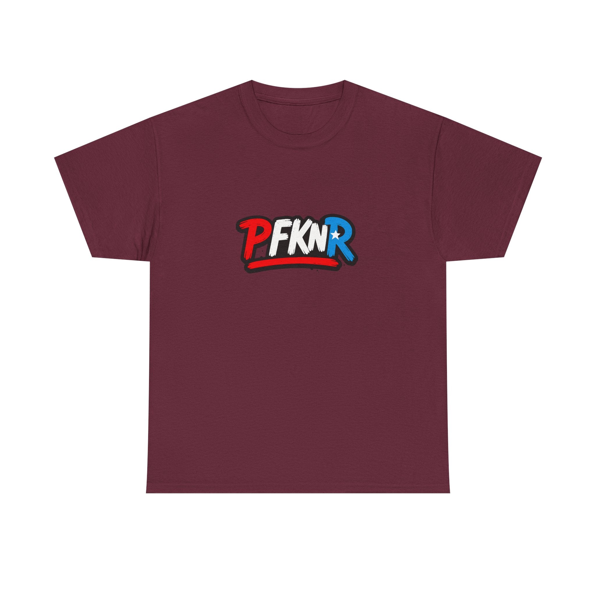 Unisex Heavy Cotton Tee - PFKNR Logo Shirt, Casual Wear, Gift for Him/Her, Streetwear, Everyday Style, Comfortable Tee