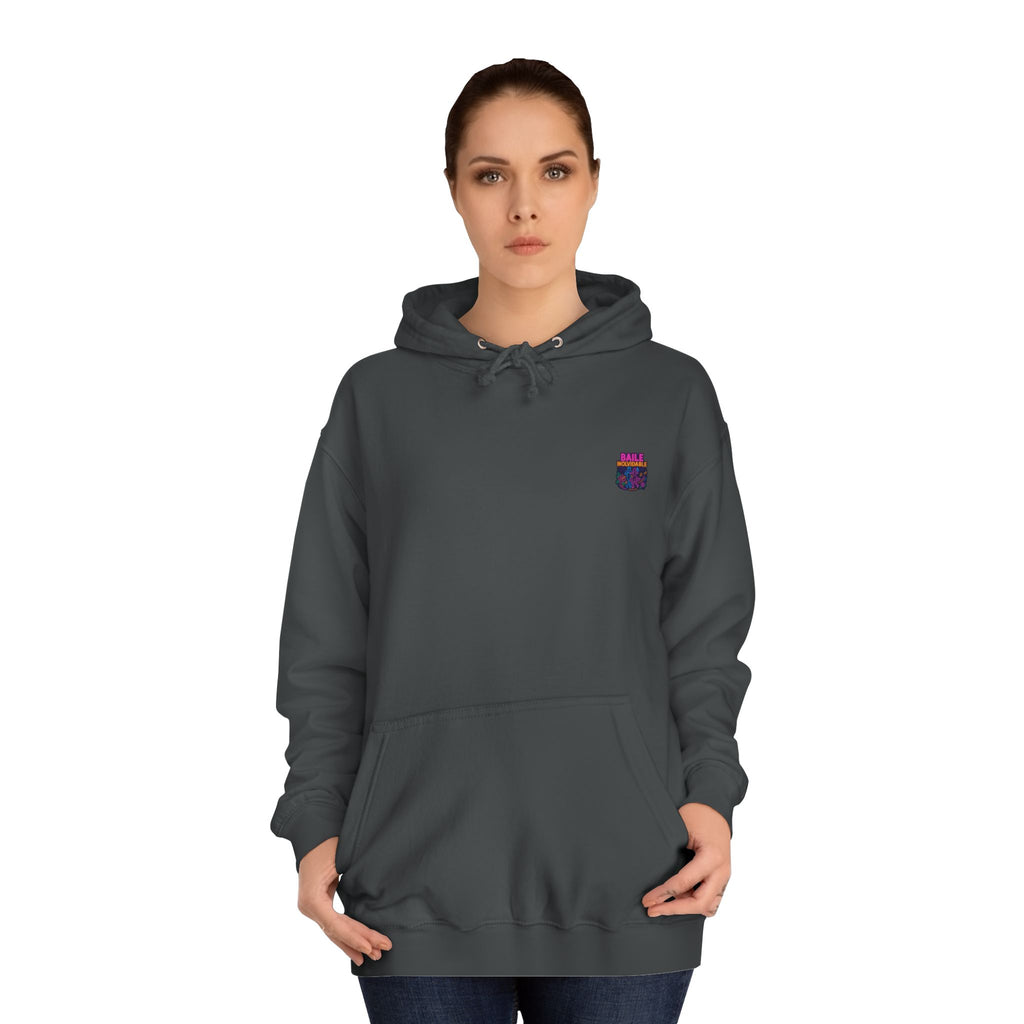 Vibrant Dance Hoodie - Unisex College Sweatshirt, Cozy Casual Wear, Perfect Gift for Dance Lovers, College Apparel, Baile Inolvidable