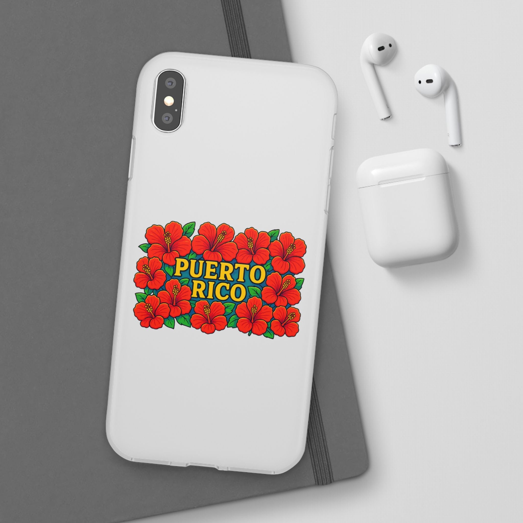 Vibrant Puerto Rico Flexi Case for iPhone | Colorful Floral Phone Cover | Tropical Gift for Travelers | Summer Vibe Case | Custom [...]