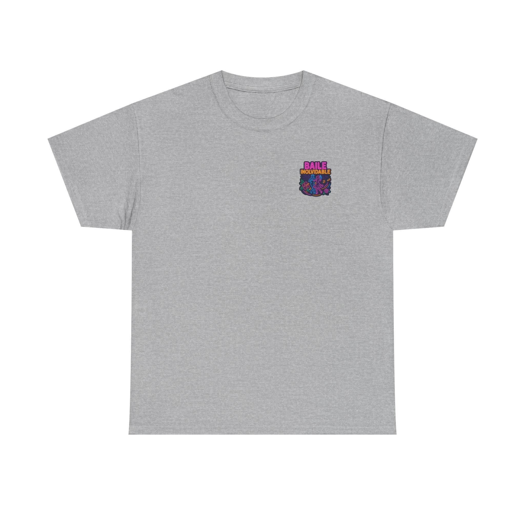 Unisex Heavy Cotton Tee - Colorful 'Baile Inolvidable' T-Shirt