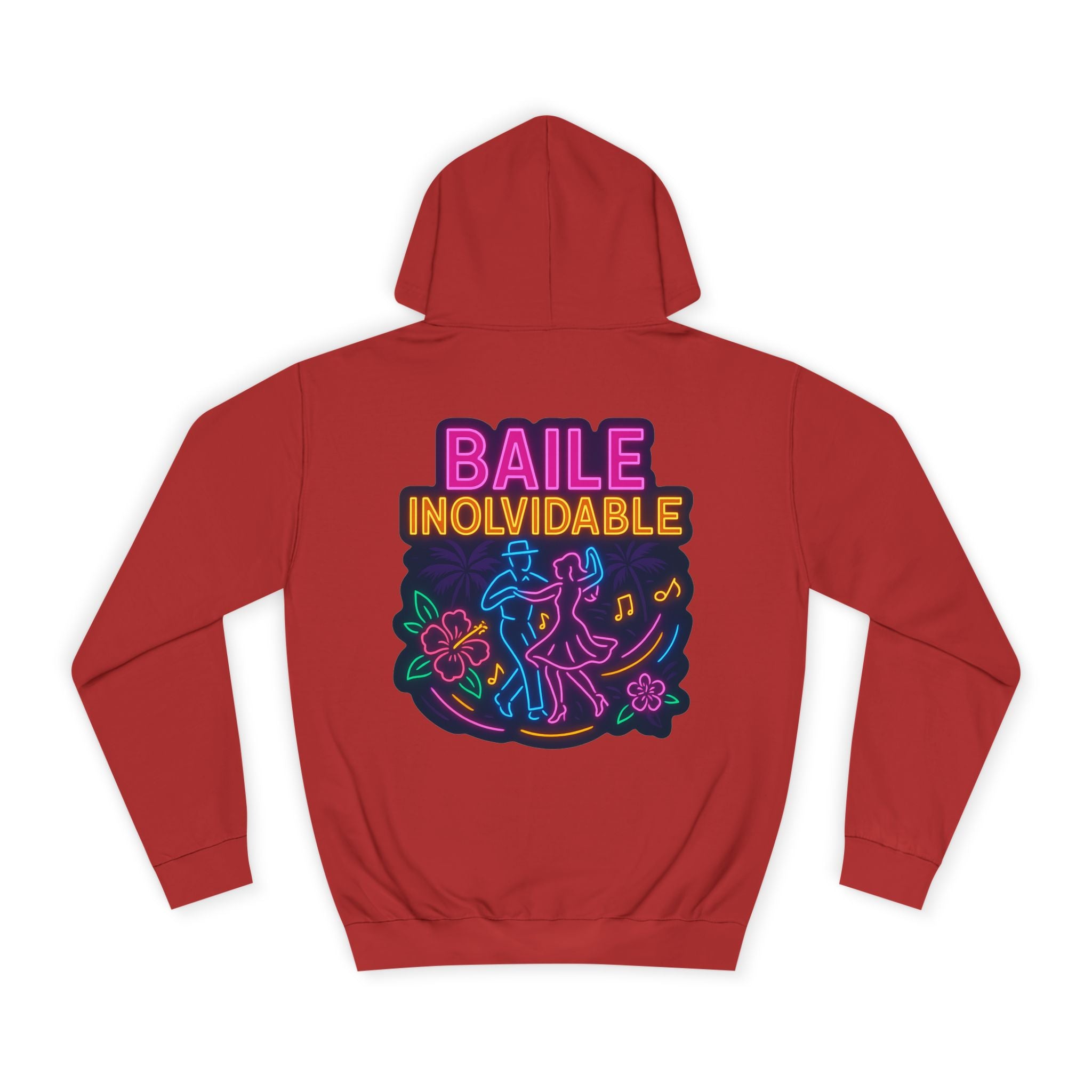 Vibrant Dance Hoodie - Unisex College Sweatshirt, Cozy Casual Wear, Perfect Gift for Dance Lovers, College Apparel, Baile Inolvidable