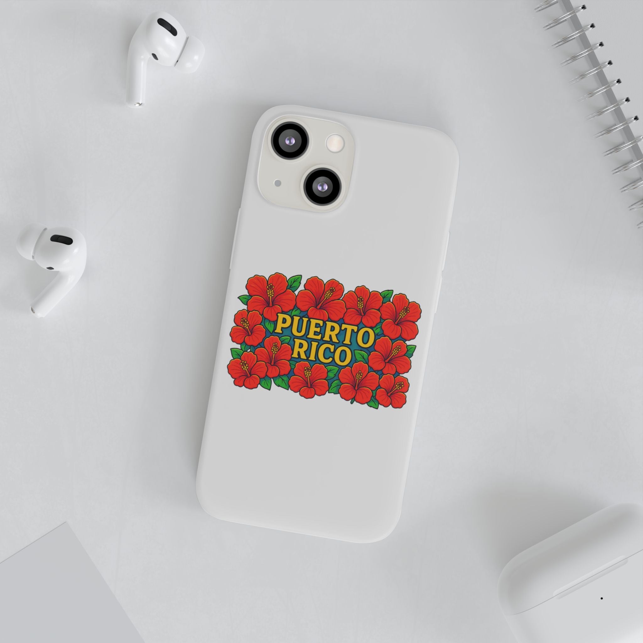 Vibrant Puerto Rico Flexi Case for iPhone | Colorful Floral Phone Cover | Tropical Gift for Travelers | Summer Vibe Case | Custom [...]