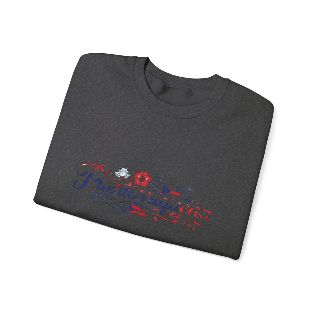 Floral ‘Muerto’ Unisex Crewneck Sweatshirt, Cozy Gift, Casual Wear, Layering Essential, Trendy Streetwear