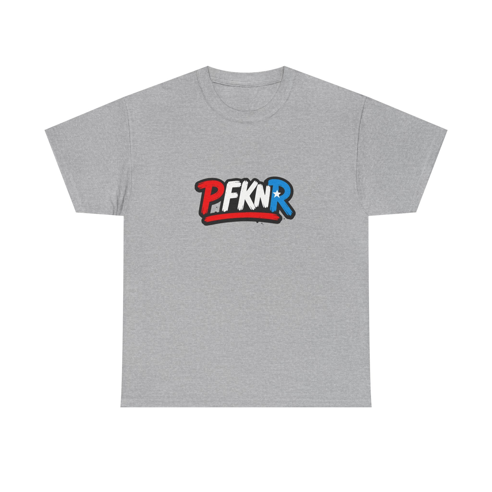 Unisex Heavy Cotton Tee - PFKNR Logo Shirt, Casual Wear, Gift for Him/Her, Streetwear, Everyday Style, Comfortable Tee