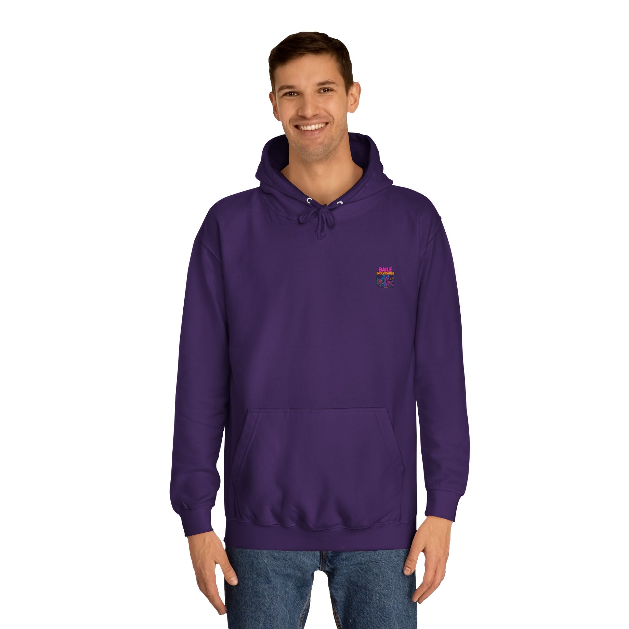 Vibrant Dance Hoodie - Unisex College Sweatshirt, Cozy Casual Wear, Perfect Gift for Dance Lovers, College Apparel, Baile Inolvidable