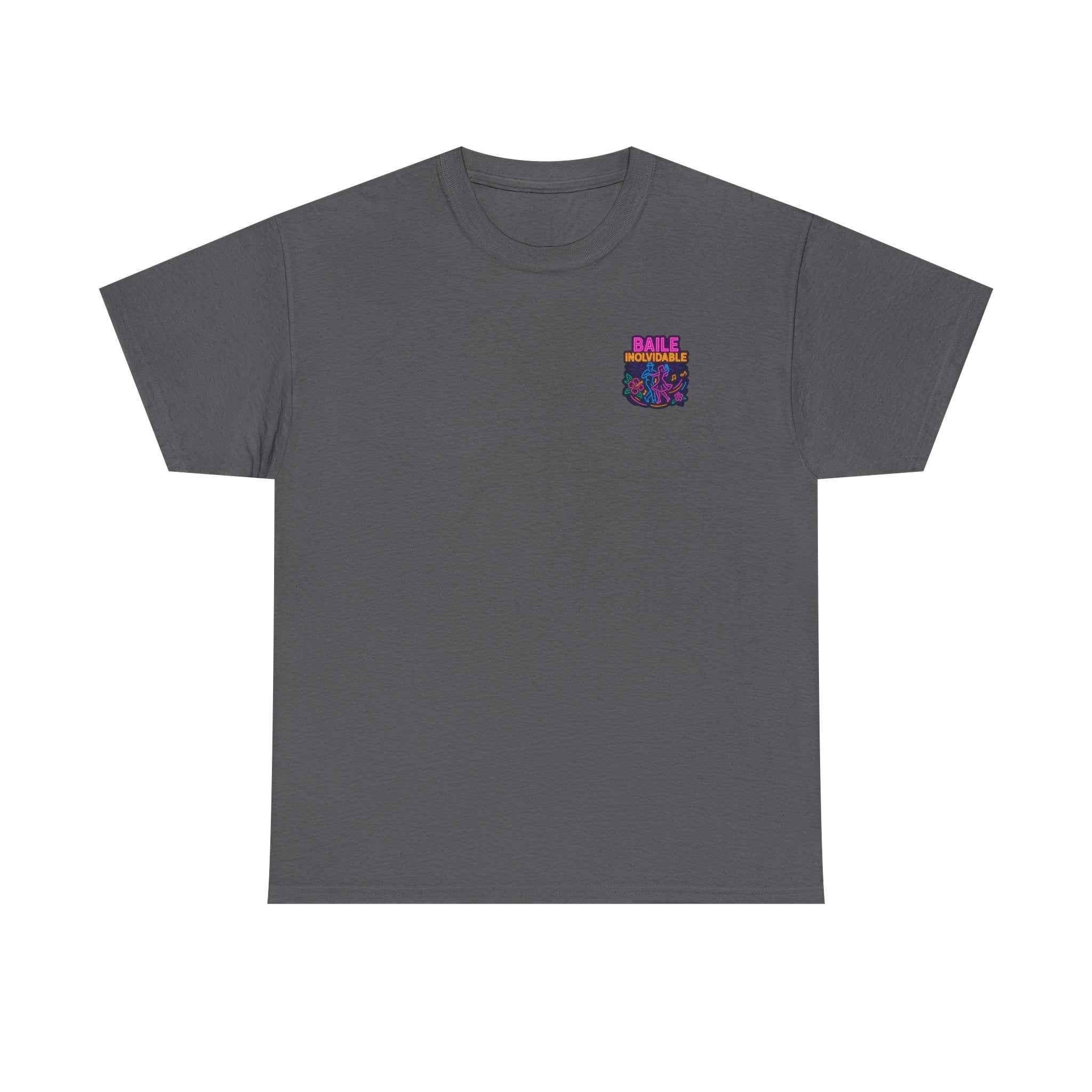 Unisex Heavy Cotton Tee - Colorful 'Baile Inolvidable' T-Shirt