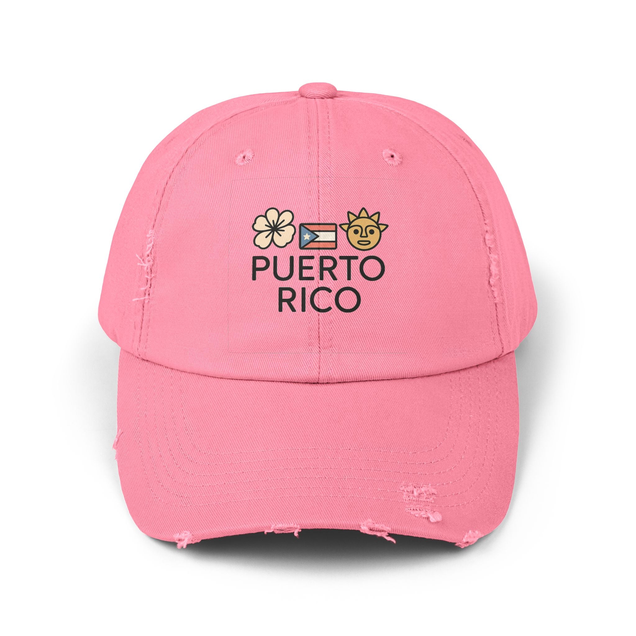Puerto Rico Distressed Cap
