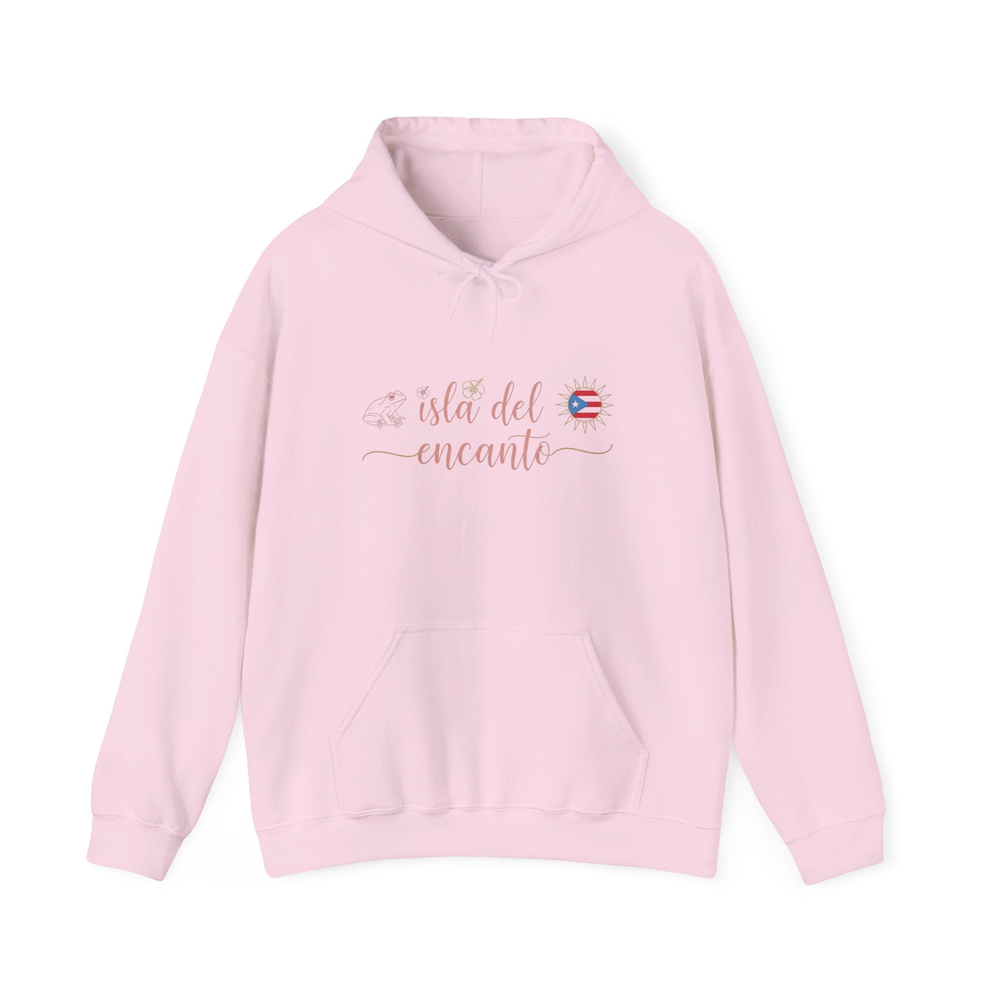 Isla del Encanto Paradise Hoodie - Comfortable Unisex Sweatshirt with 'Isla del Encanto' Design, Gift for Travelers, Cozy for Everyday Wear, [...]