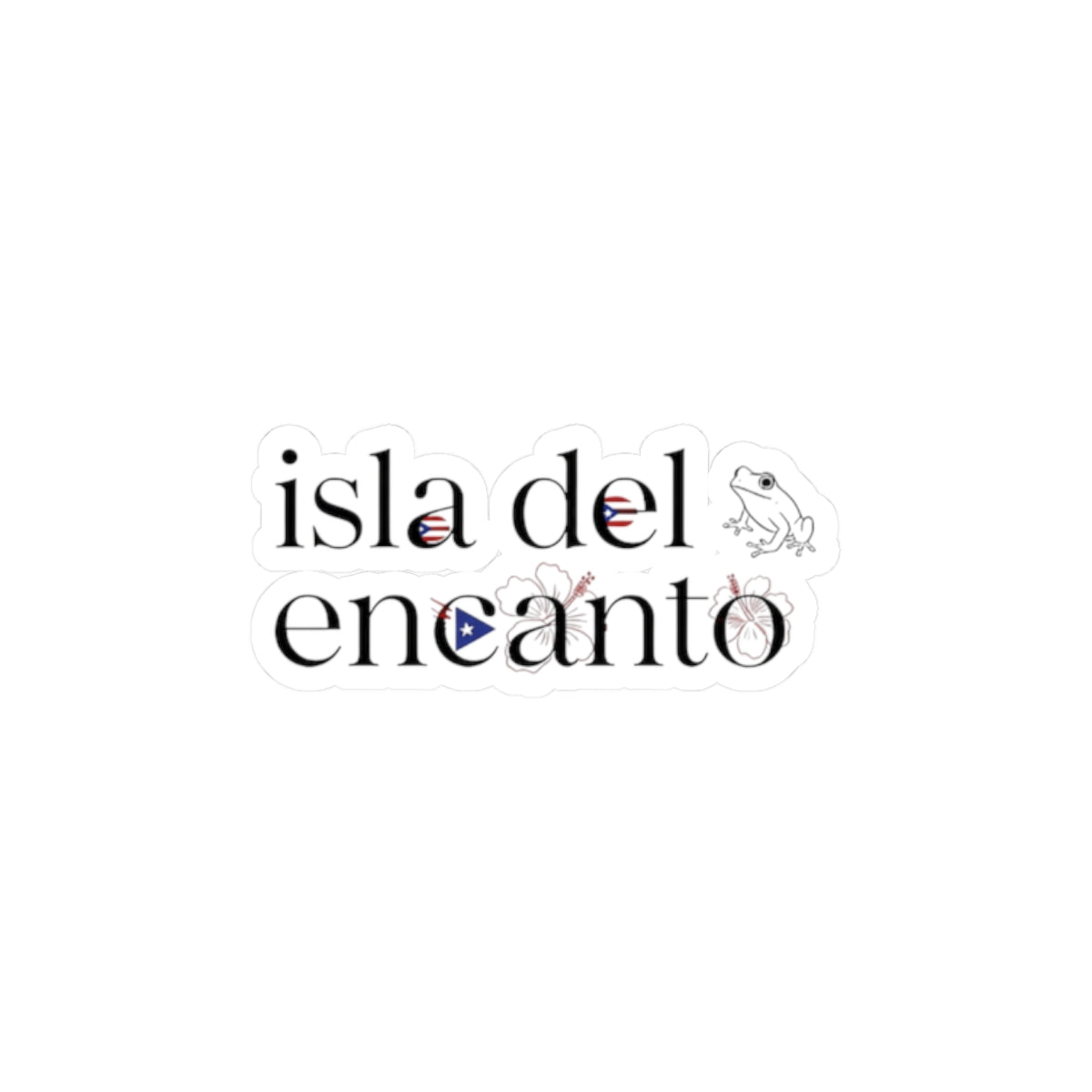 New Isla del Encanto Kiss-Cut Stickers