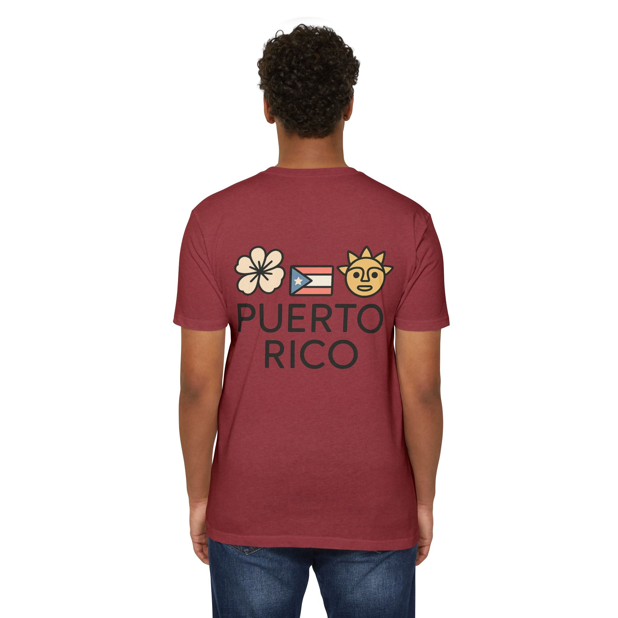 Puerto Rico Vibes Unisex T-shirt, Casual Wear, Travel Souvenir, Beach Day Outfit, Holiday Gift, Summer Style
