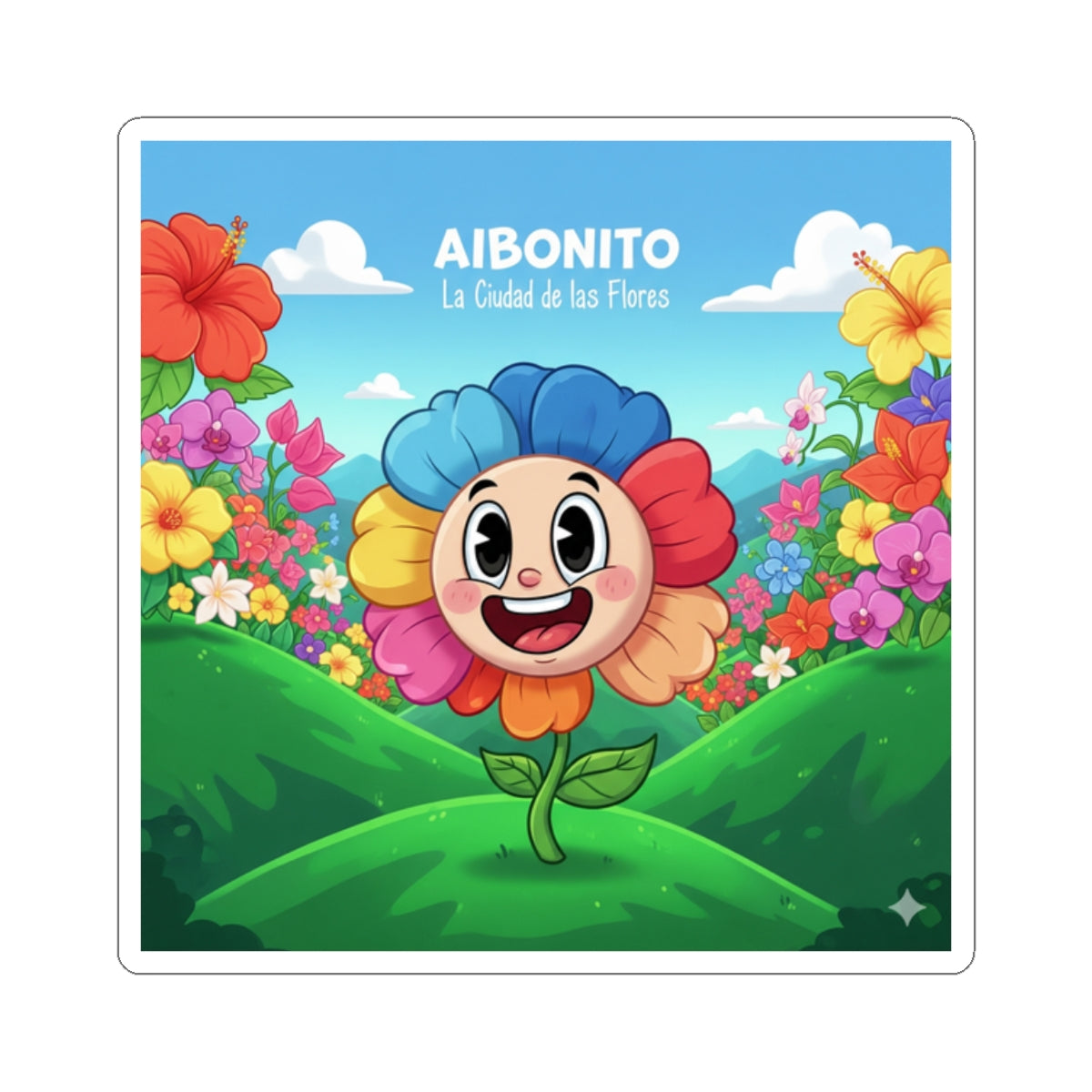 Aibonito Kiss-Cut Stickers