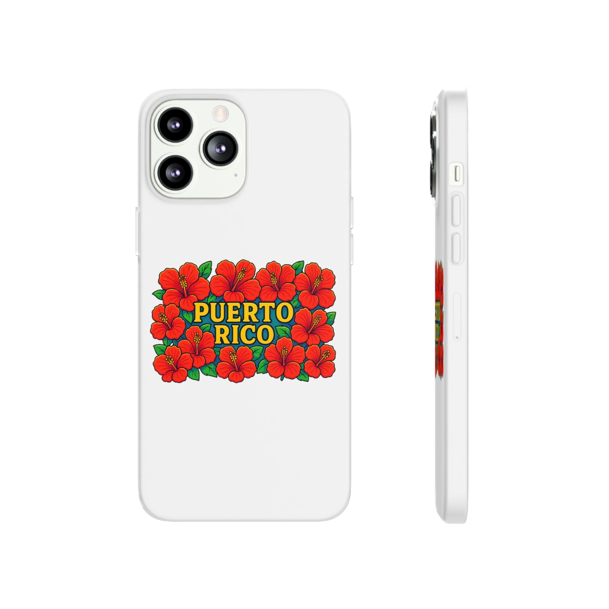 Vibrant Puerto Rico Flexi Case for iPhone | Colorful Floral Phone Cover | Tropical Gift for Travelers | Summer Vibe Case | Custom [...]