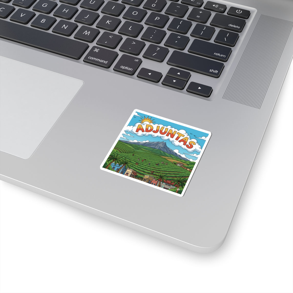 Adjuntas Kiss-Cut Stickers