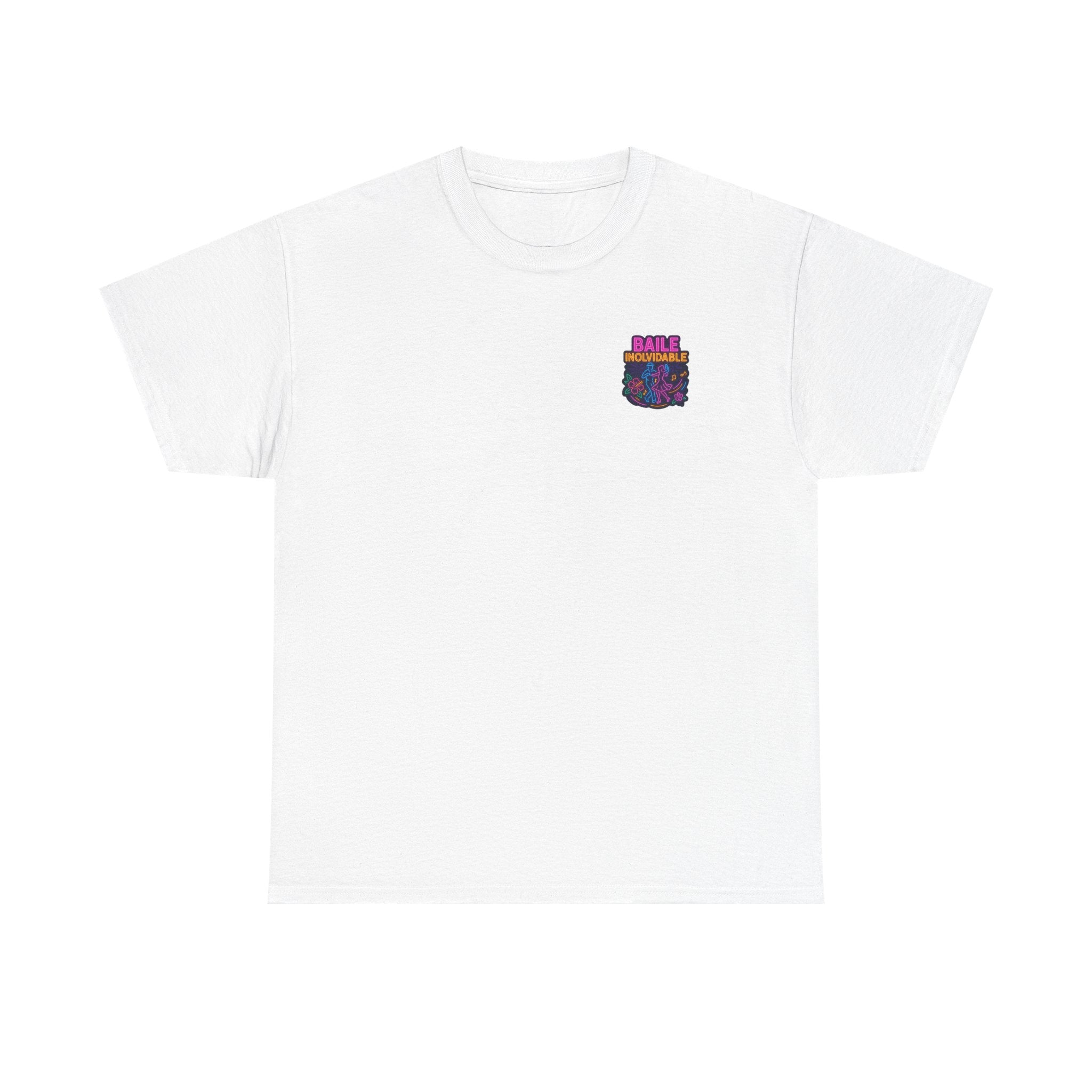 Unisex Heavy Cotton Tee - Colorful 'Baile Inolvidable' T-Shirt