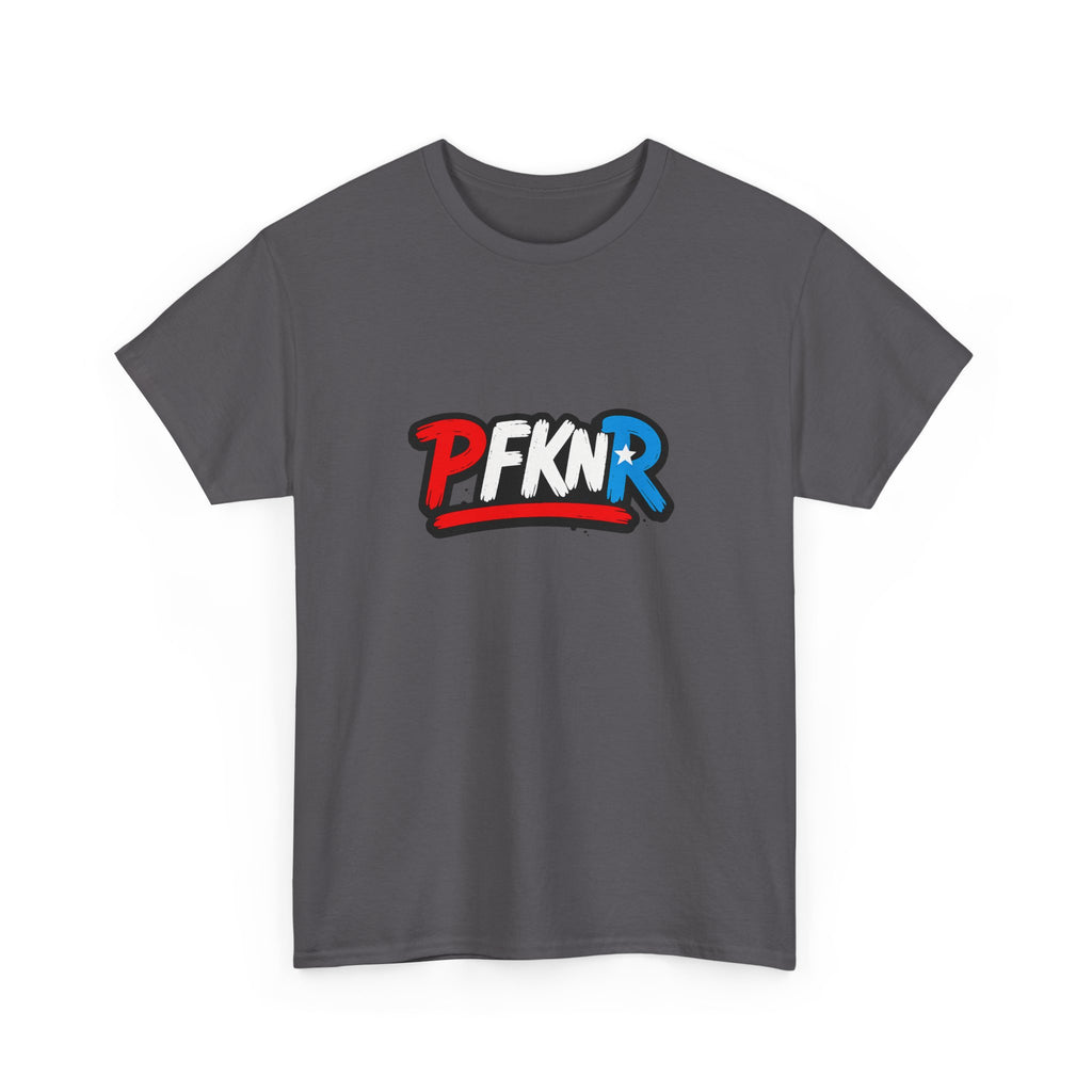 Unisex Heavy Cotton Tee - PFKNR Logo Shirt, Casual Wear, Gift for Him/Her, Streetwear, Everyday Style, Comfortable Tee