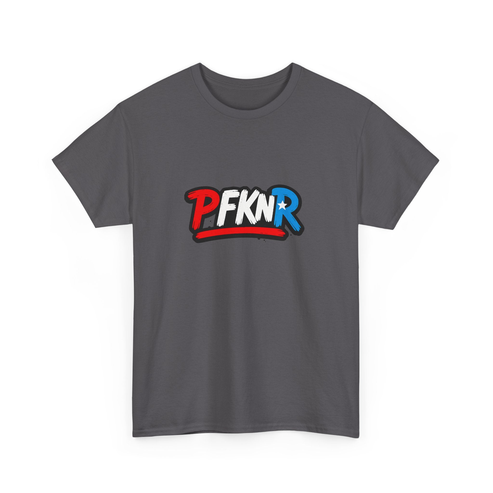 Unisex Heavy Cotton Tee - PFKNR Logo Shirt, Casual Wear, Gift for Him/Her, Streetwear, Everyday Style, Comfortable Tee