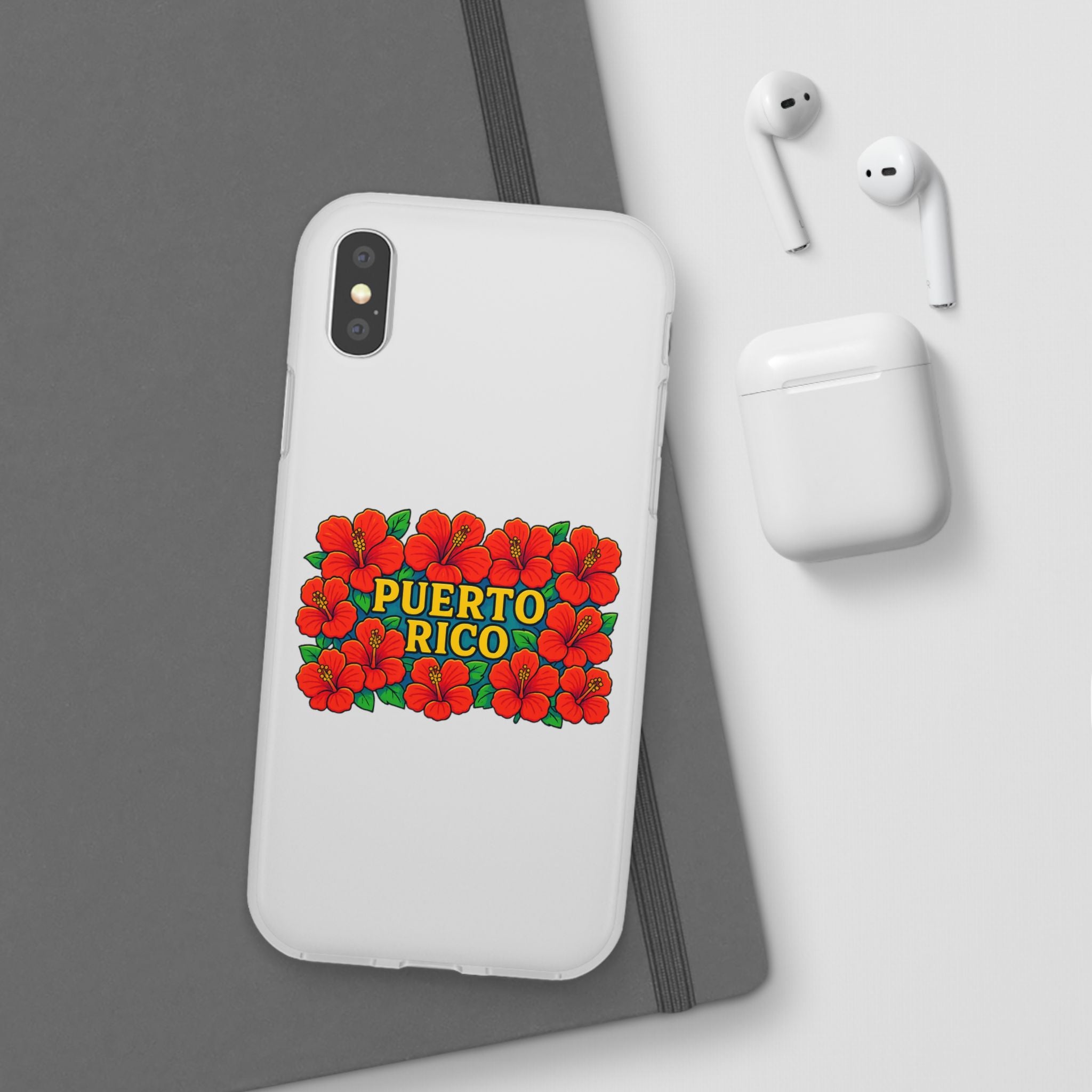 Vibrant Puerto Rico Flexi Case for iPhone | Colorful Floral Phone Cover | Tropical Gift for Travelers | Summer Vibe Case | Custom [...]