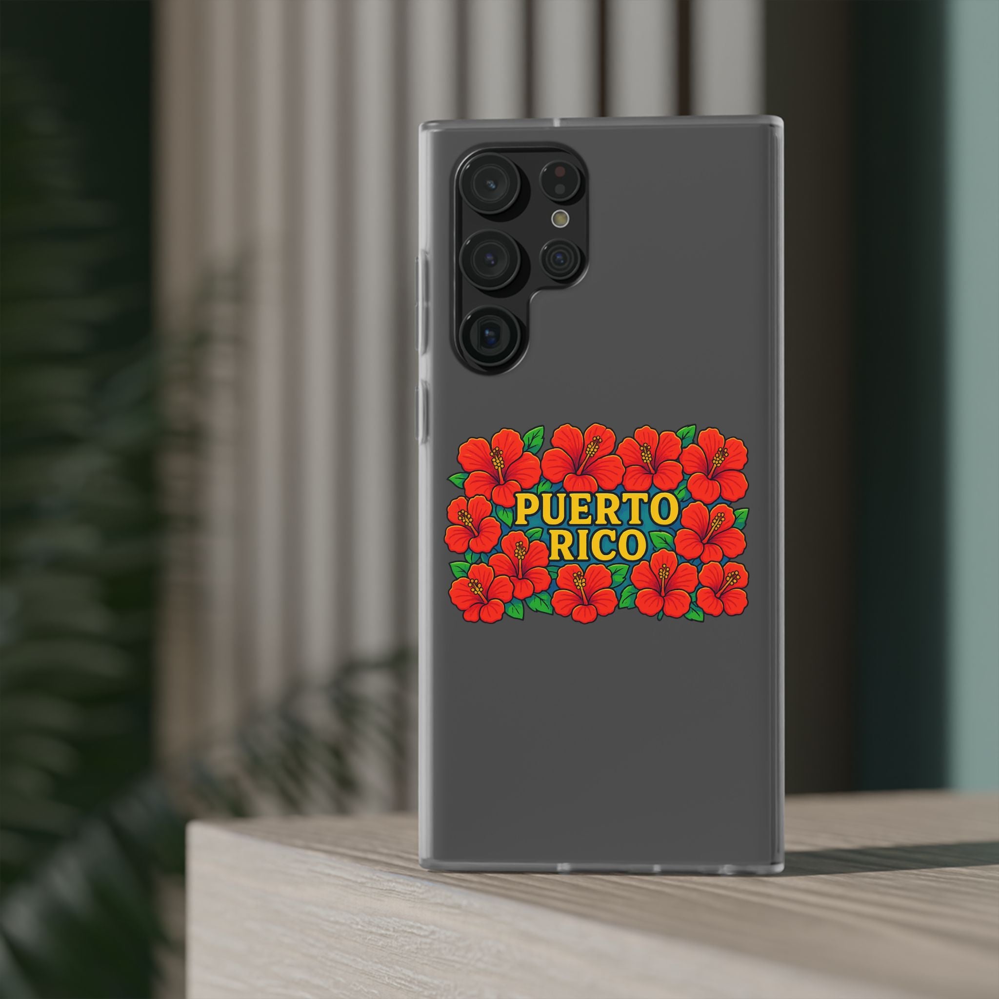 Vibrant Puerto Rico Flexi Case for iPhone | Colorful Floral Phone Cover | Tropical Gift for Travelers | Summer Vibe Case | Custom [...]