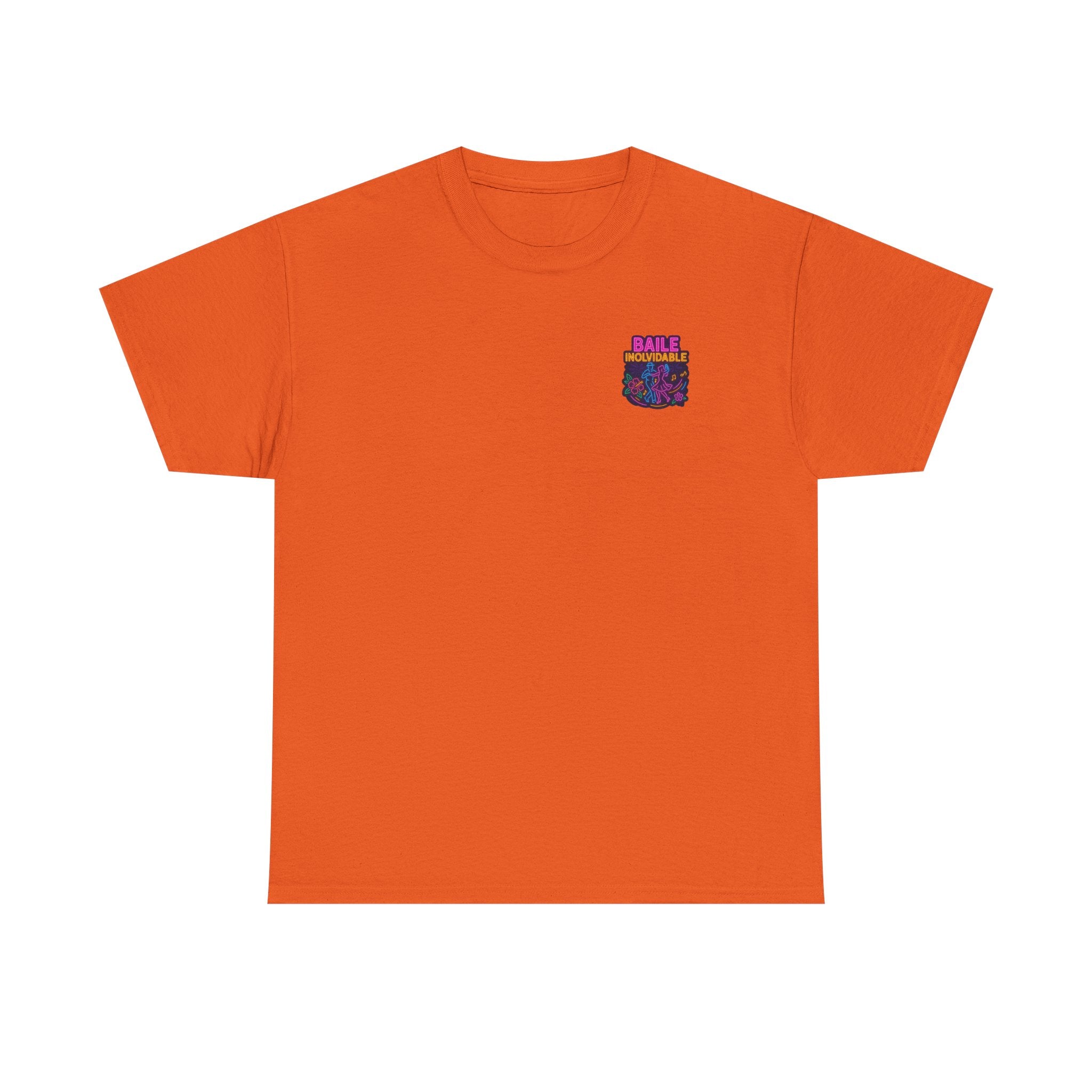 Unisex Heavy Cotton Tee - Colorful 'Baile Inolvidable' T-Shirt
