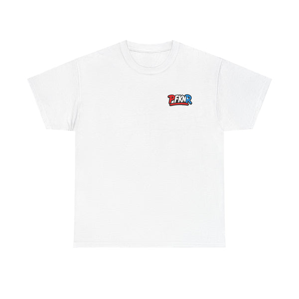 Unisex Heavy Cotton Tee - PFKNR Small Logo Shirt, Casual Wear, Gift for Him/Her, Streetwear, Everyday Style, Comfortable Tee