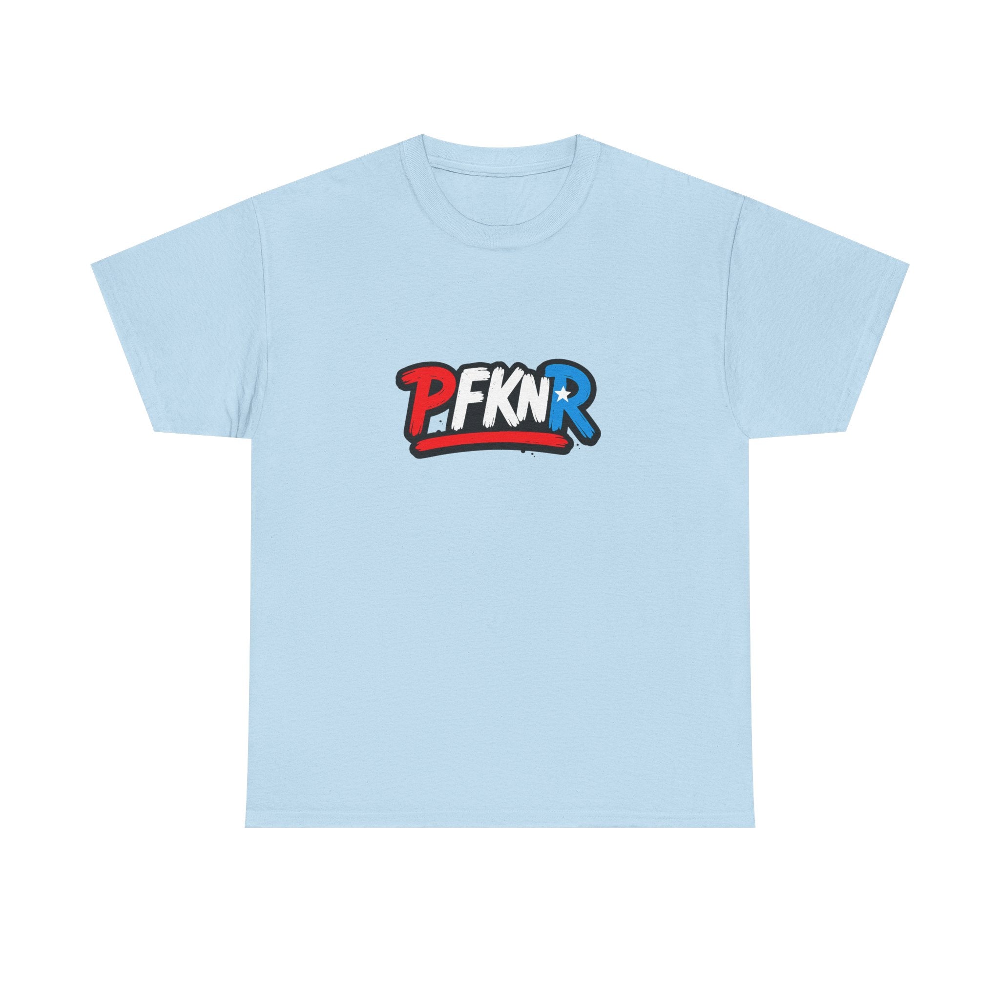 Unisex Heavy Cotton Tee - PFKNR Logo Shirt, Casual Wear, Gift for Him/Her, Streetwear, Everyday Style, Comfortable Tee