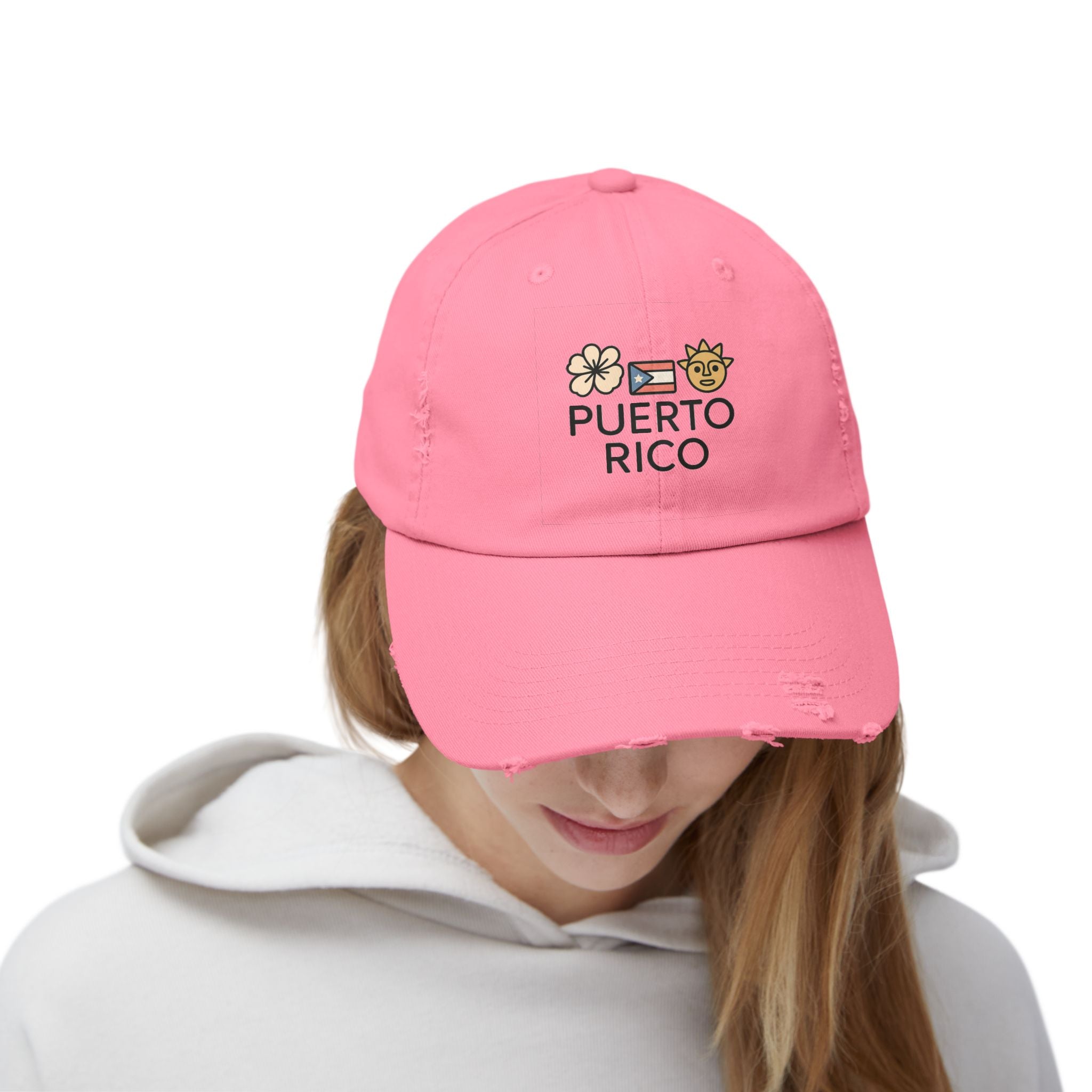 Puerto Rico Distressed Cap