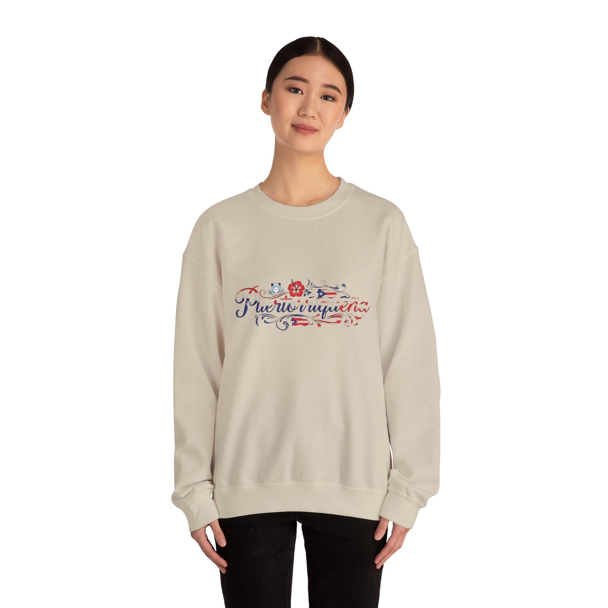 Floral ‘Muerto’ Unisex Crewneck Sweatshirt, Cozy Gift, Casual Wear, Layering Essential, Trendy Streetwear